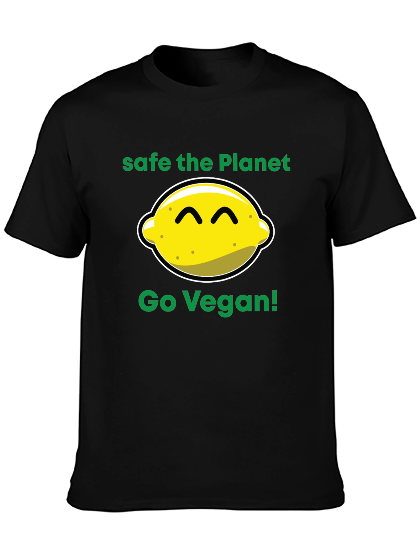 Safe the Planet Go Vegan T-Shirt