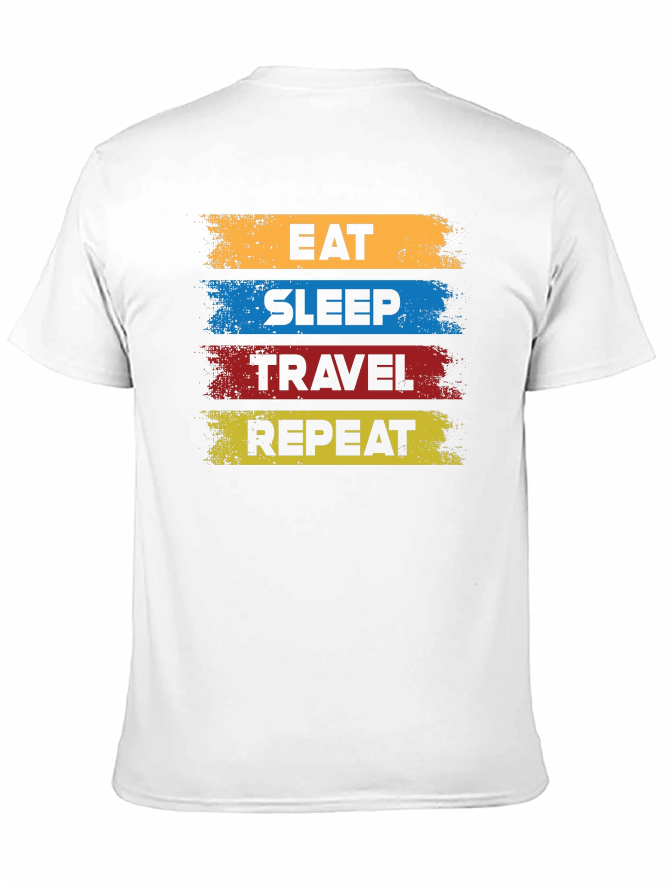 Eat Sleep Travel Repeat T-Shirt - Adventure Ready