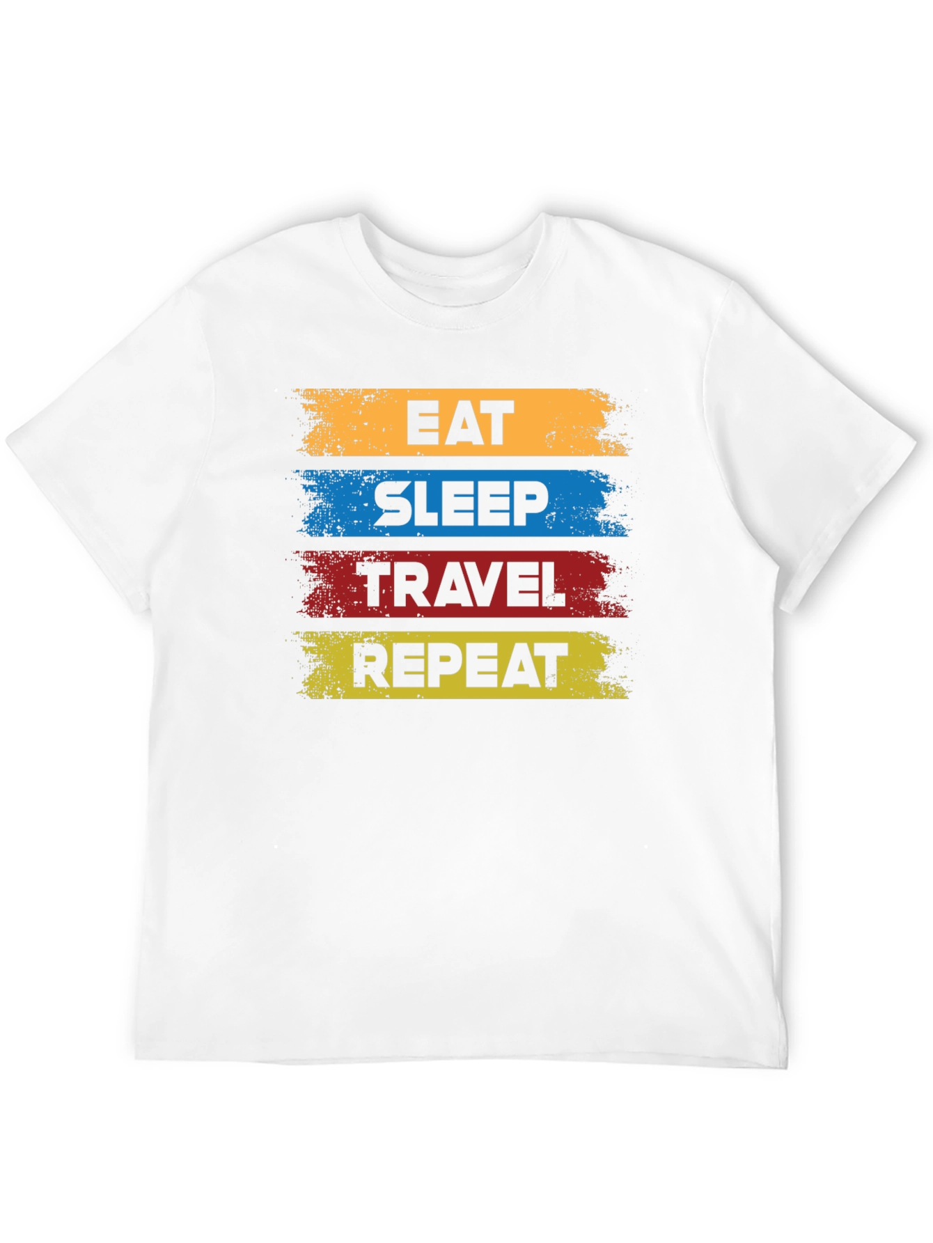Eat Sleep Travel Repeat T-Shirt - Adventure Ready