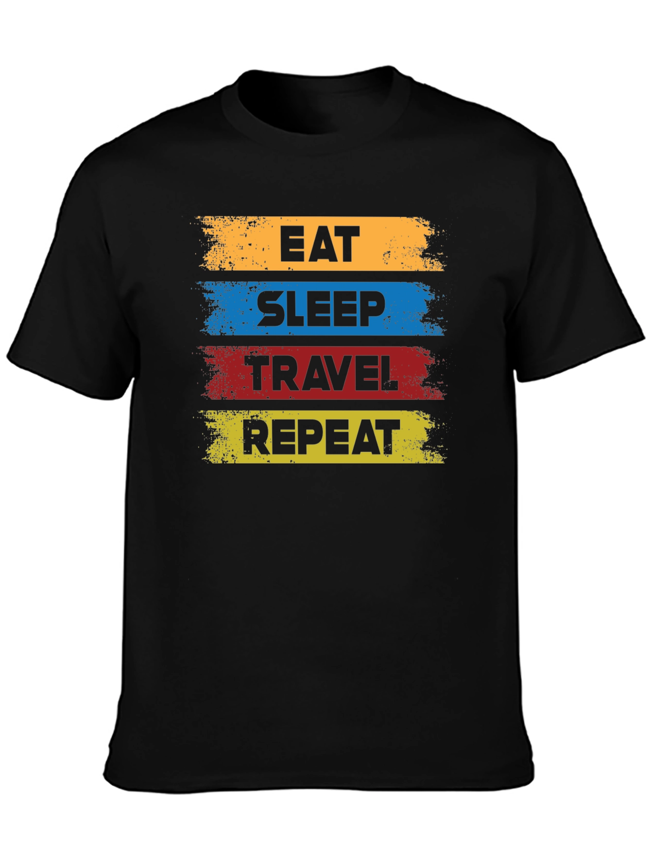 Eat Sleep Travel Repeat T-Shirt - Adventure Ready