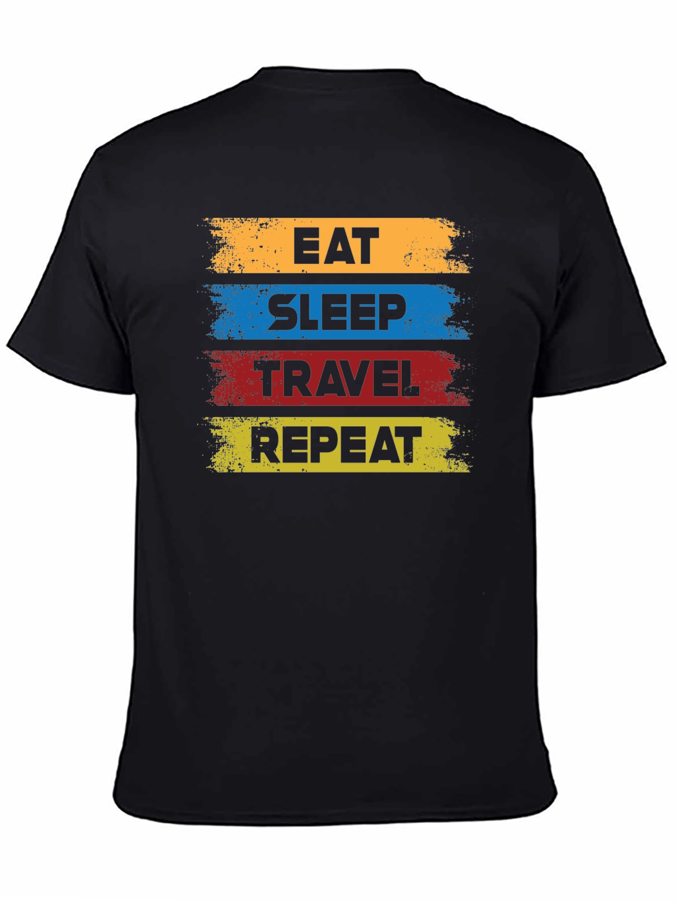 Eat Sleep Travel Repeat T-Shirt - Adventure Ready