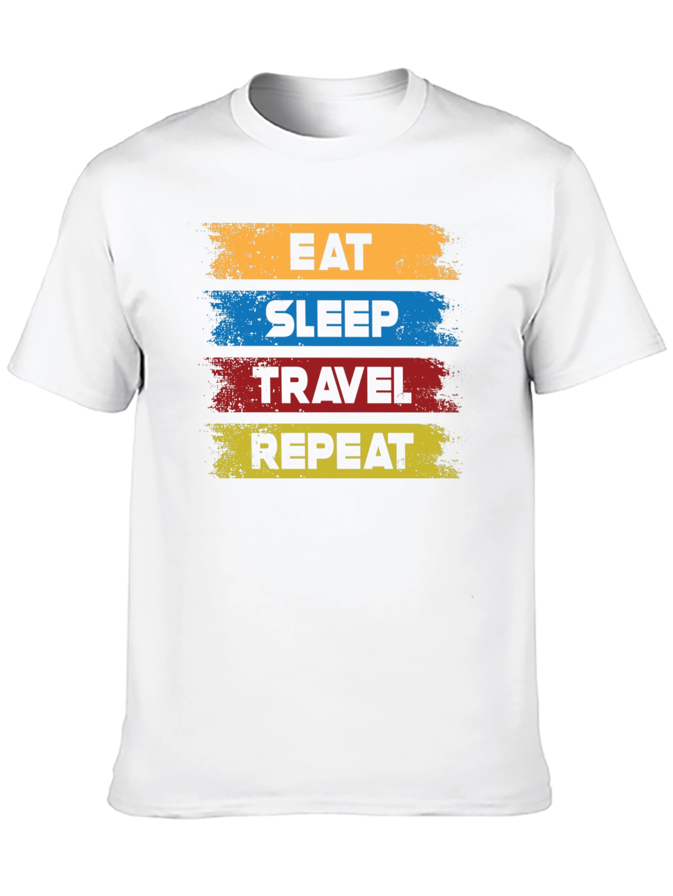 Eat Sleep Travel Repeat T-Shirt - Adventure Ready