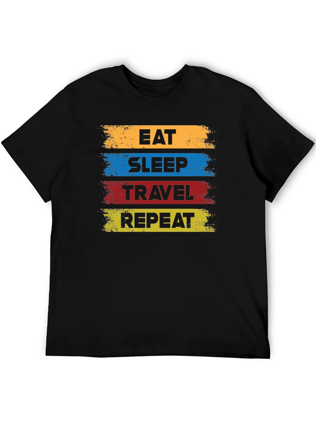 Eat Sleep Travel Repeat T-Shirt - Adventure Ready