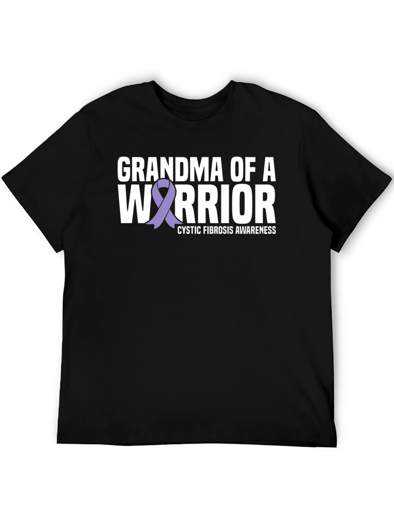Grandma of a Warrior Cystic Fibrosis Awareness T-Shirt