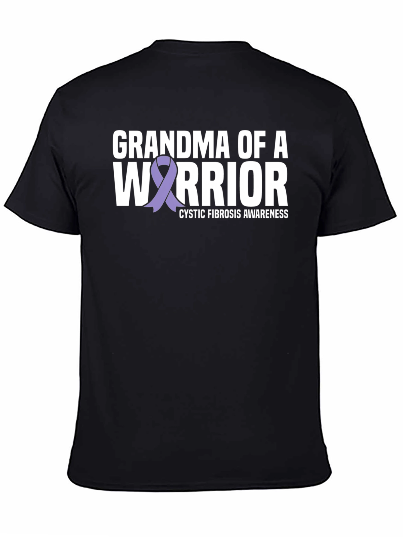 Grandma of a Warrior Cystic Fibrosis Awareness T-Shirt