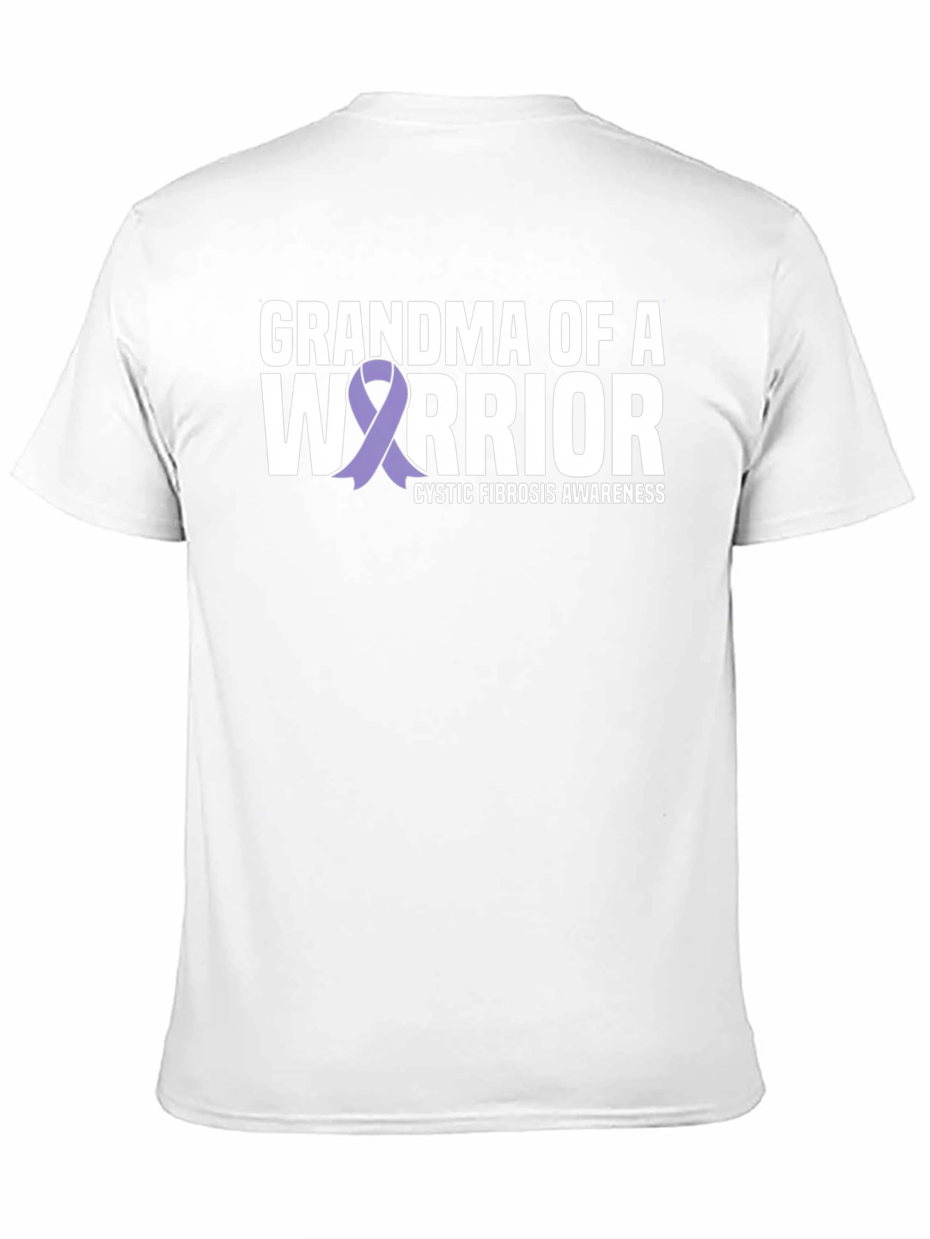 Grandma of a Warrior Cystic Fibrosis Awareness T-Shirt