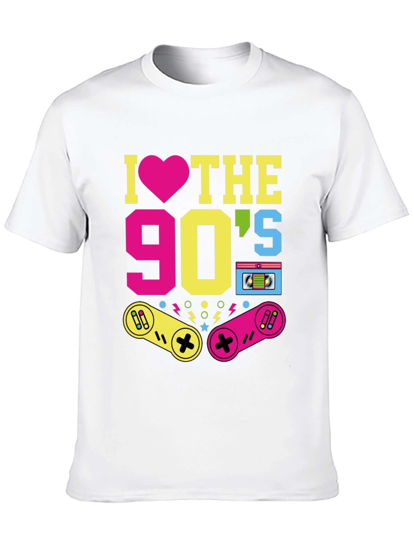 I Love the 90s Retro Graphic Tee