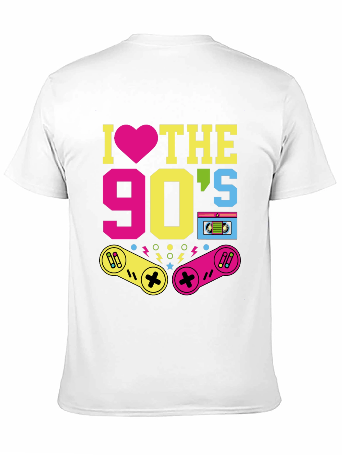I Love the 90s Retro Graphic Tee
