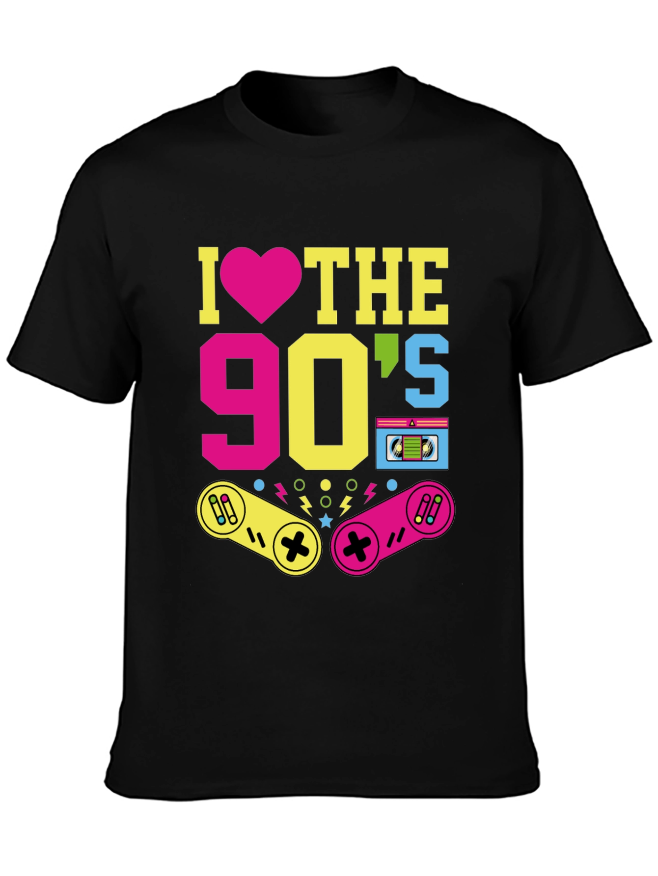 I Love the 90s Retro Graphic Tee