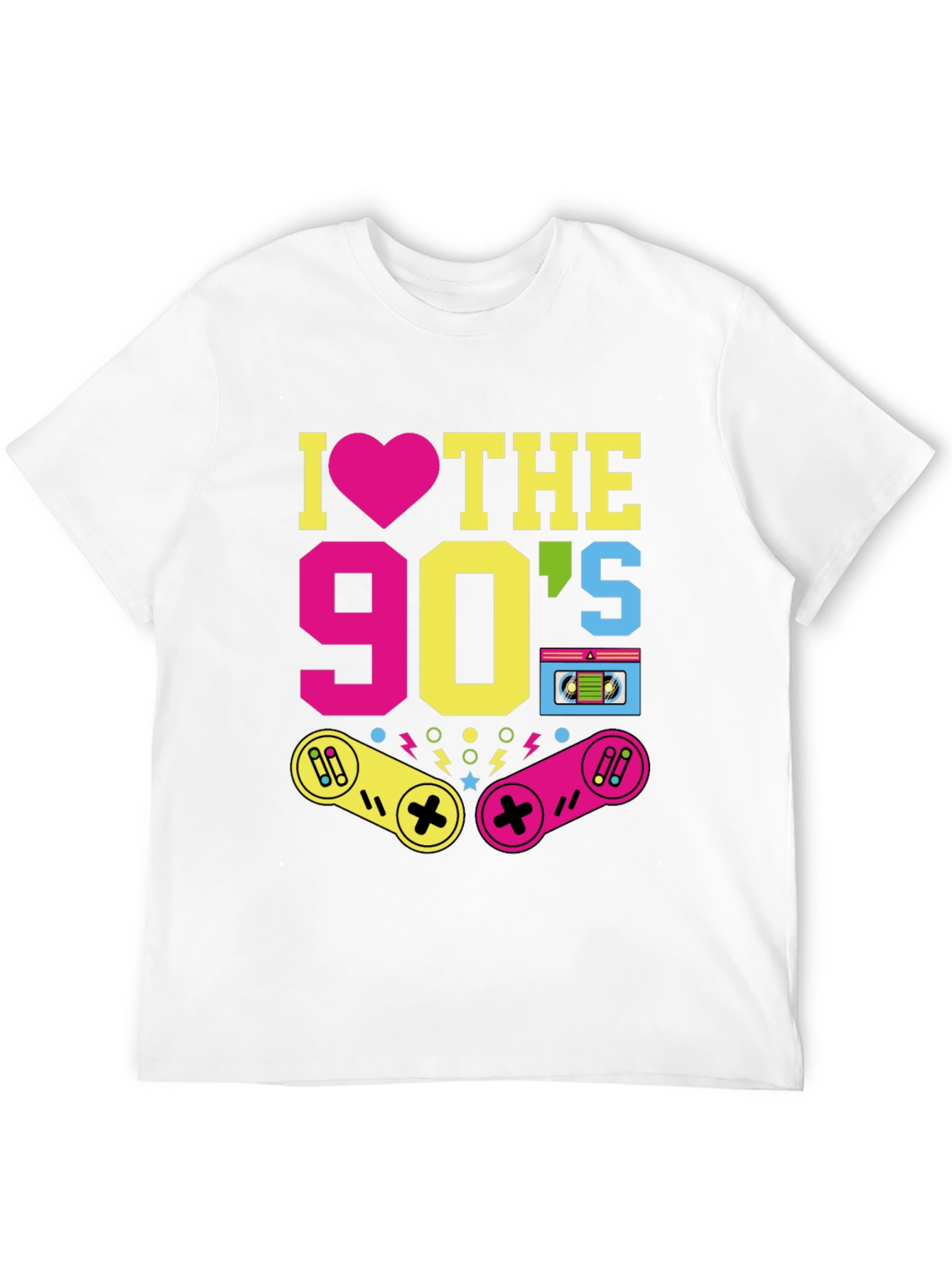I Love the 90s Retro Graphic Tee
