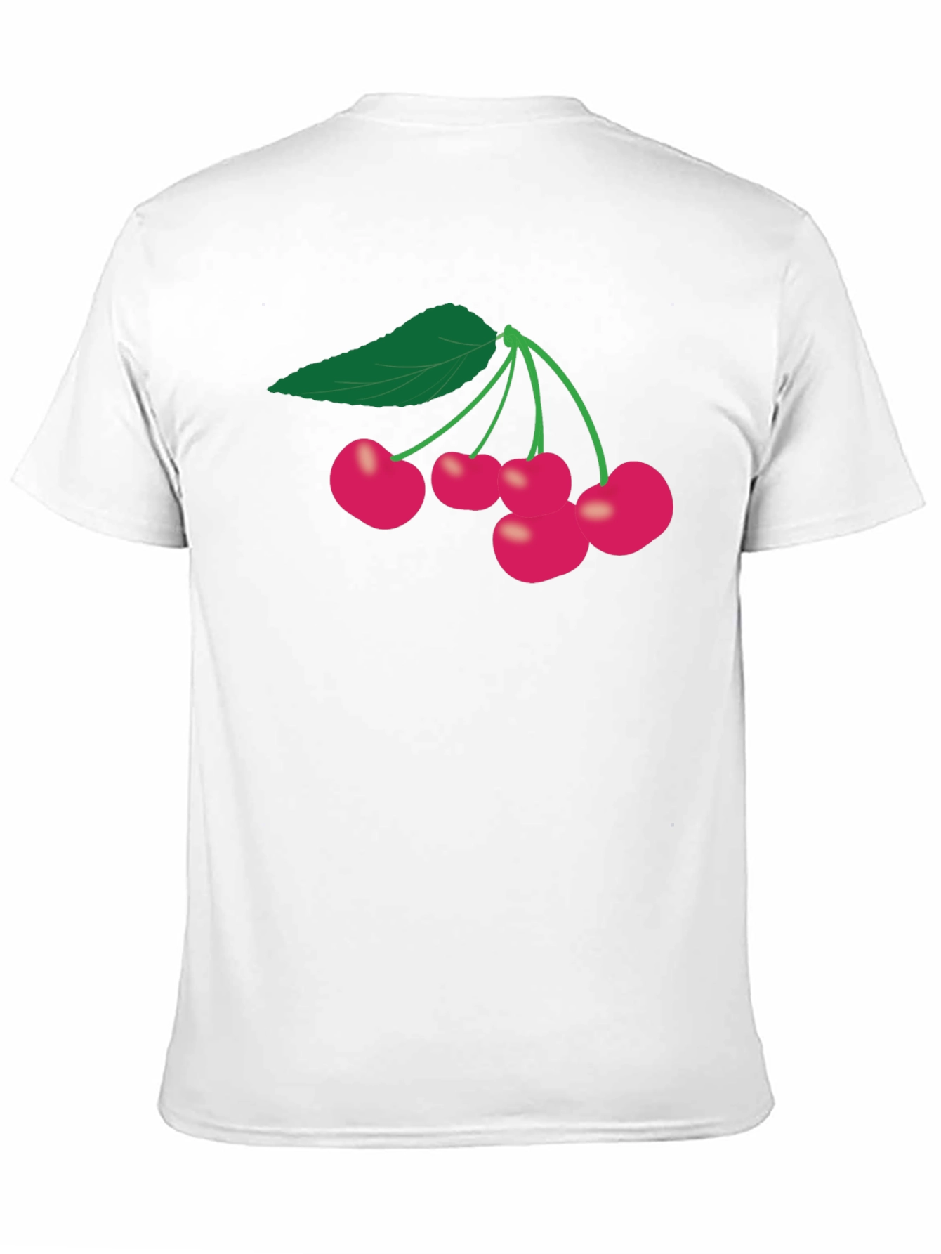 Cherry Graphic Black T-Shirt