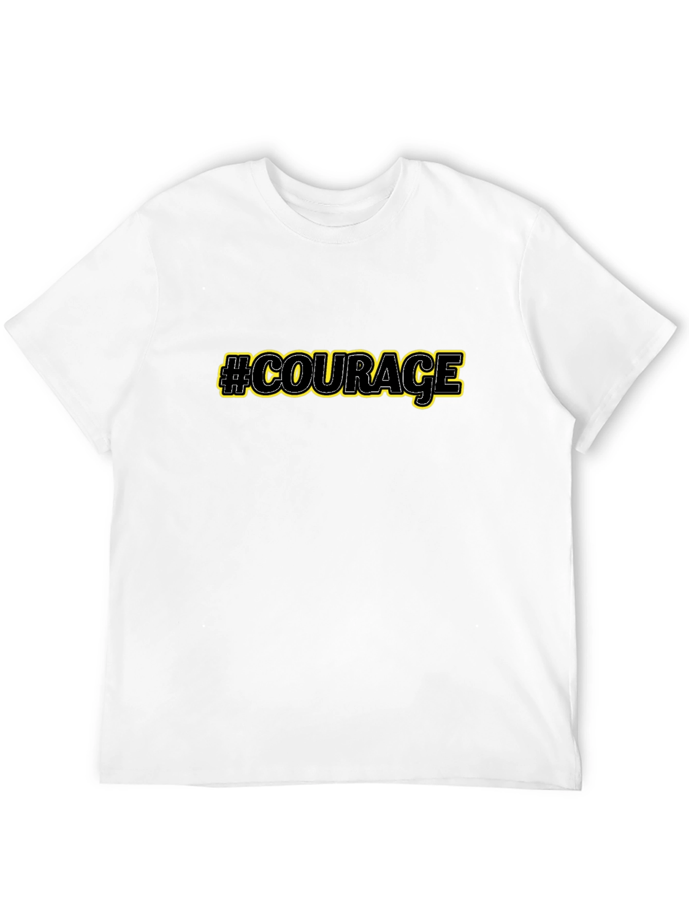 Courage Graphic Tee - Black