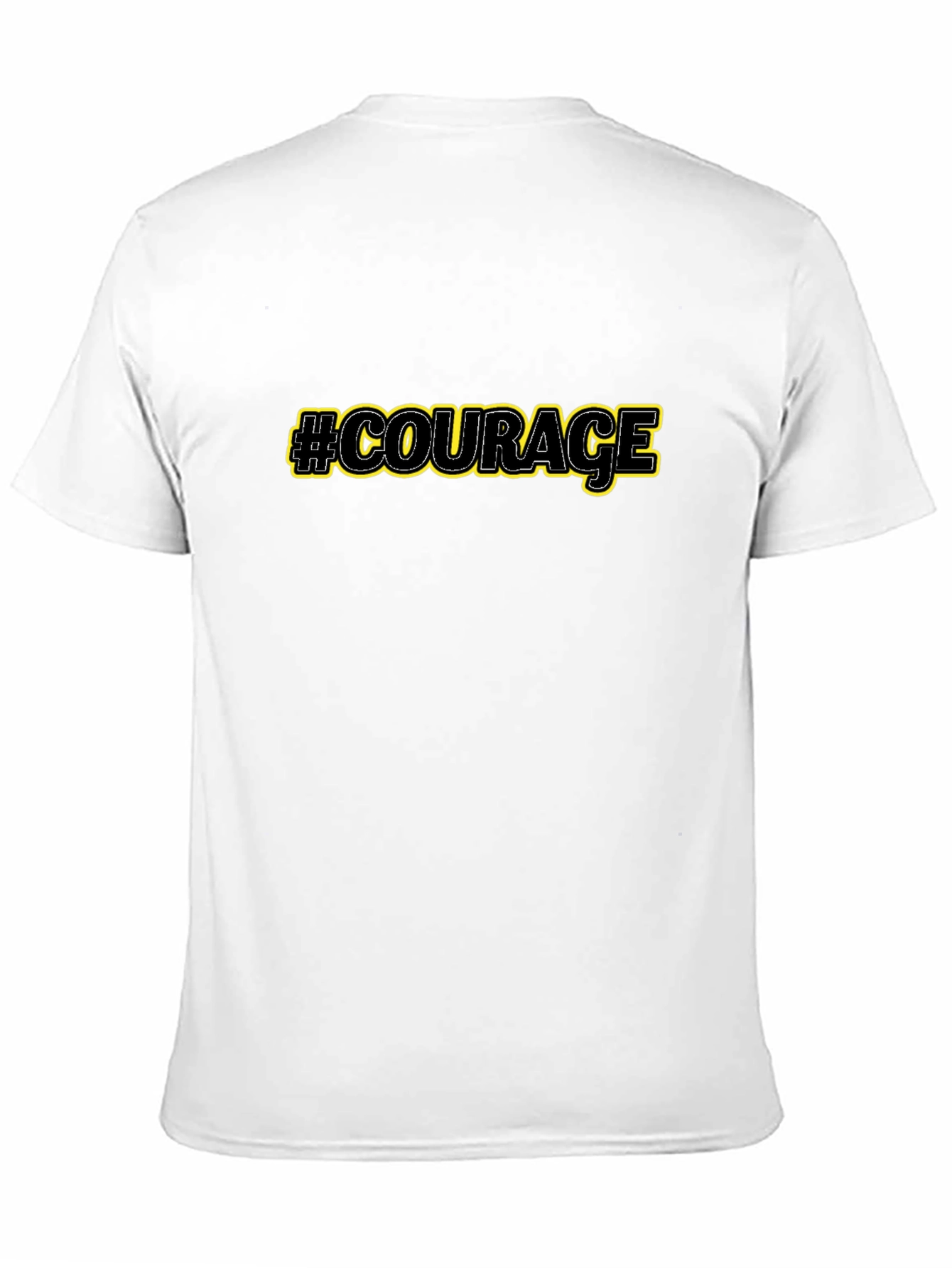 Courage Graphic Tee - Black