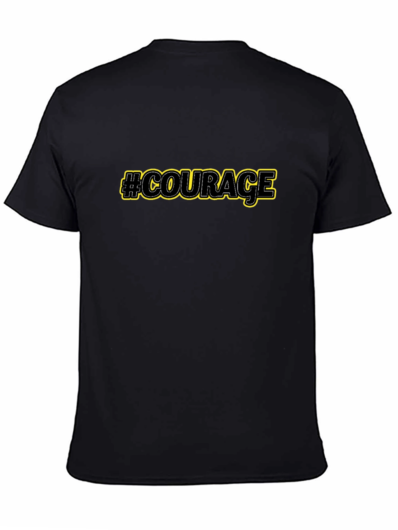 Courage Graphic Tee - Black
