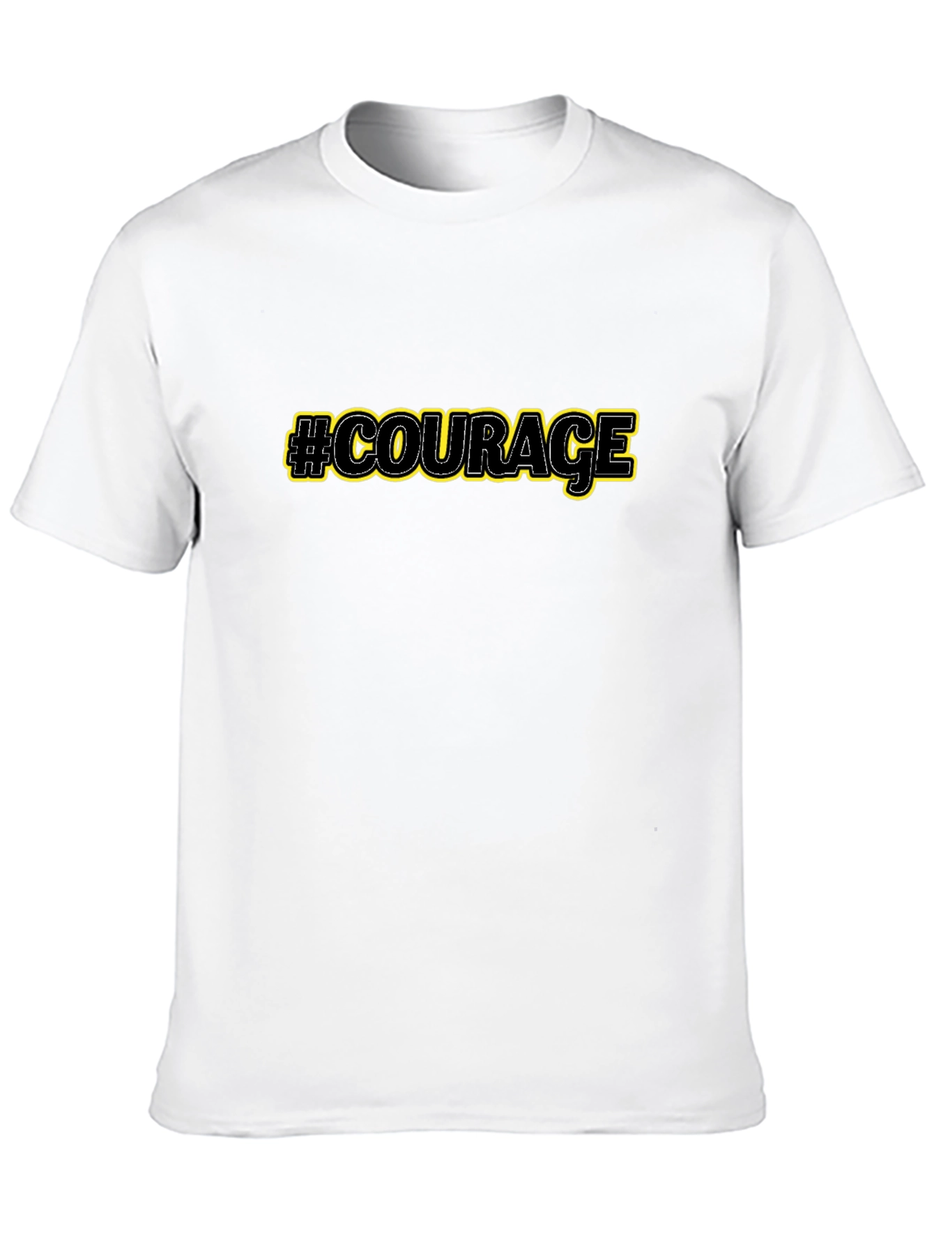 Courage Graphic Tee - Black