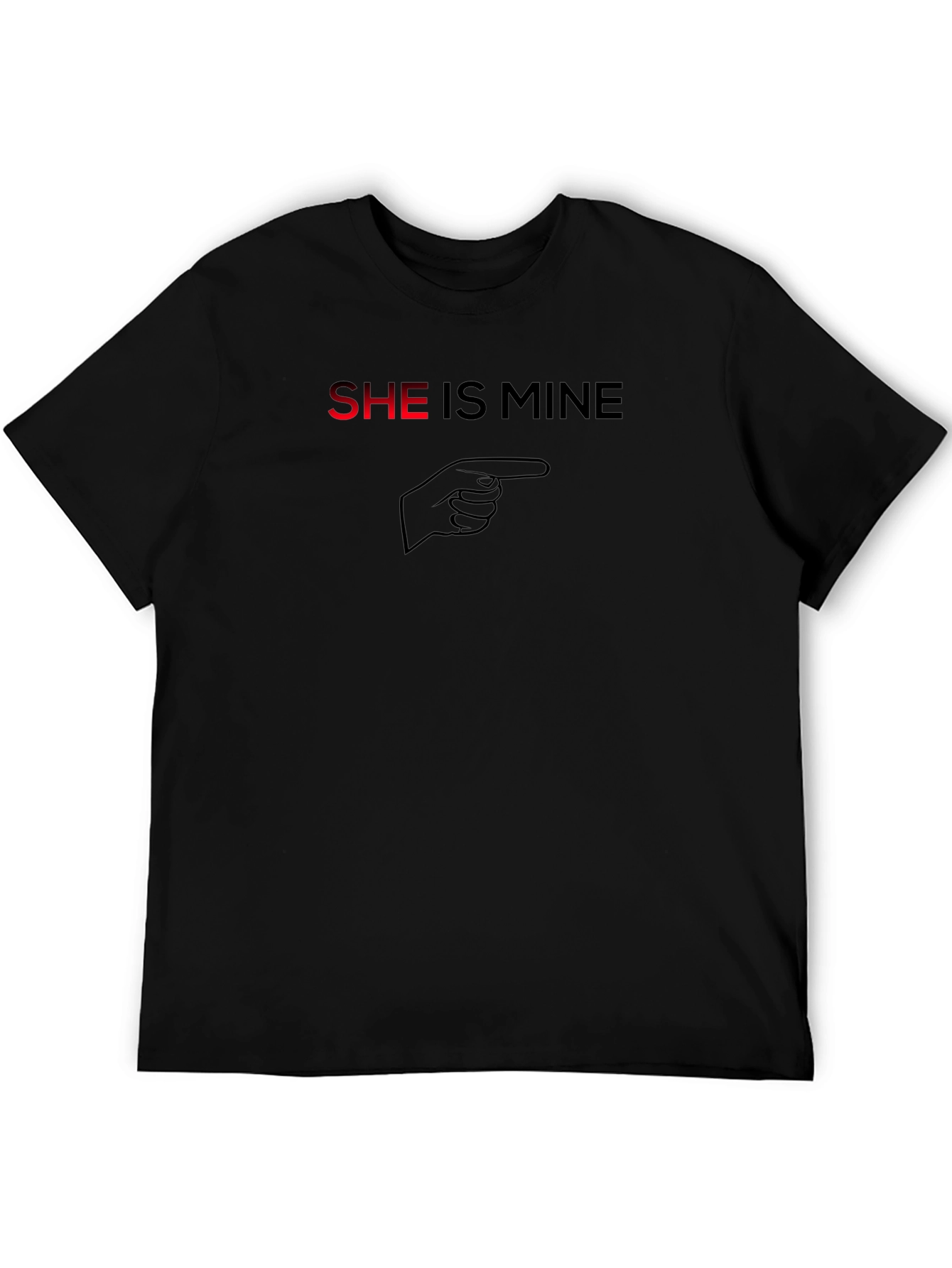 She Is Mine T-Shirt - Funny Couple Tee