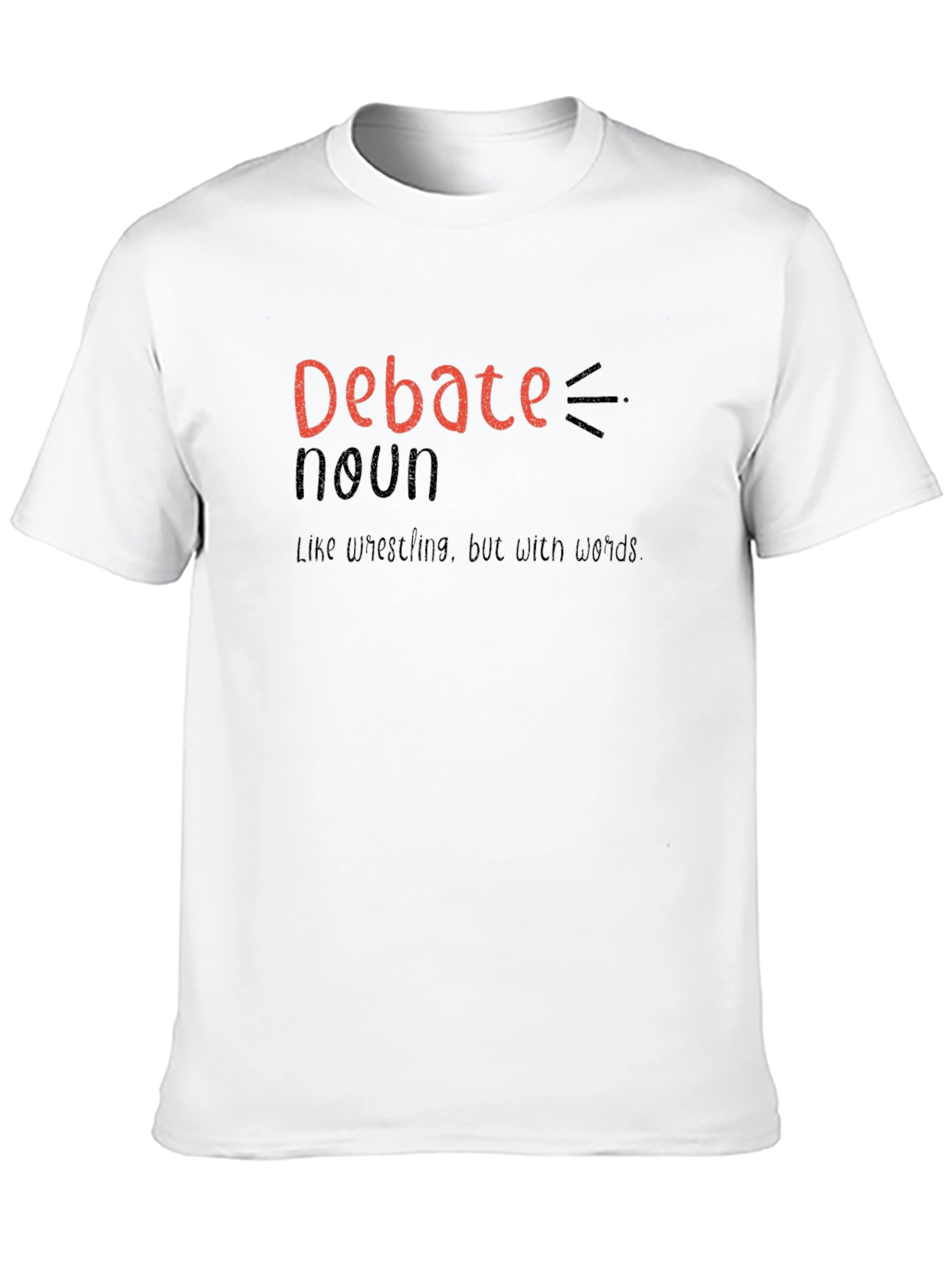 Debate Definition Graphic Tee - Funny Wordplay T-Shirt