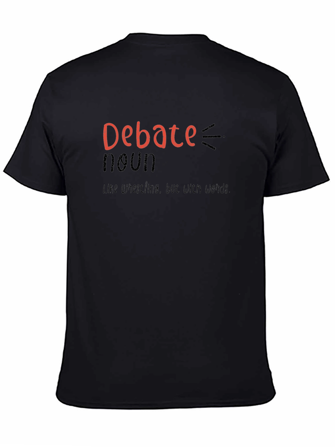 Debate Definition Graphic Tee - Funny Wordplay T-Shirt