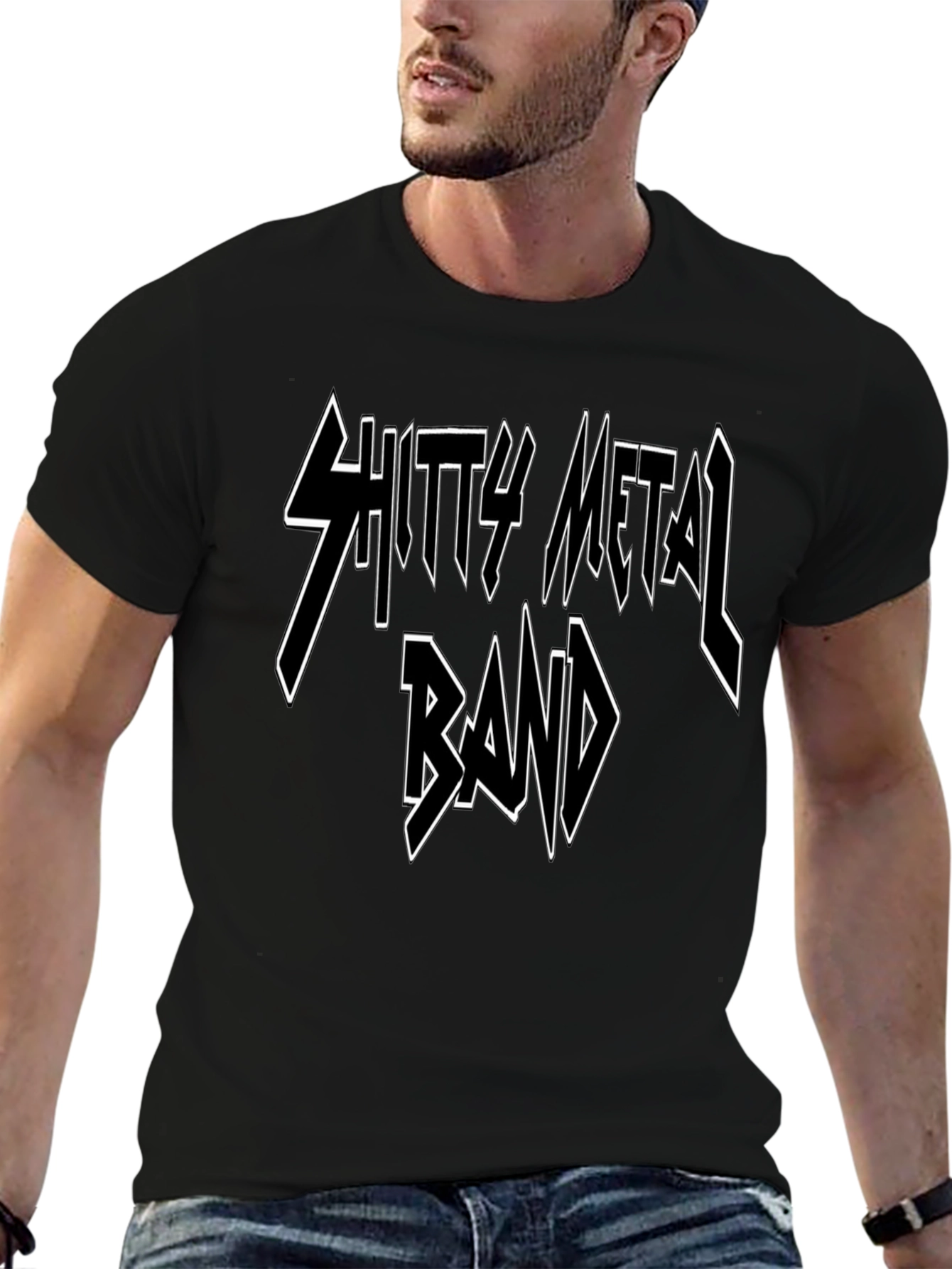 Shitty Metal Band Black T-Shirt