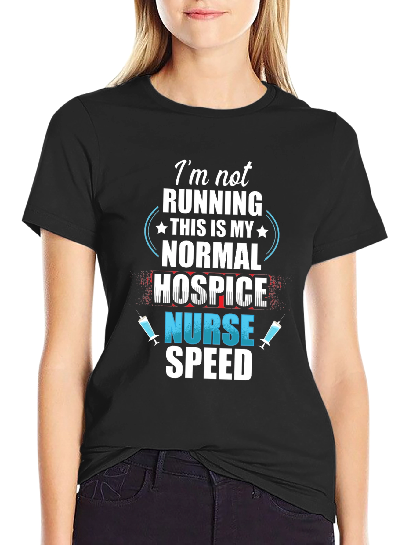 Hospice Nurse Speed T-Shirt - Funny Nurse Tee
