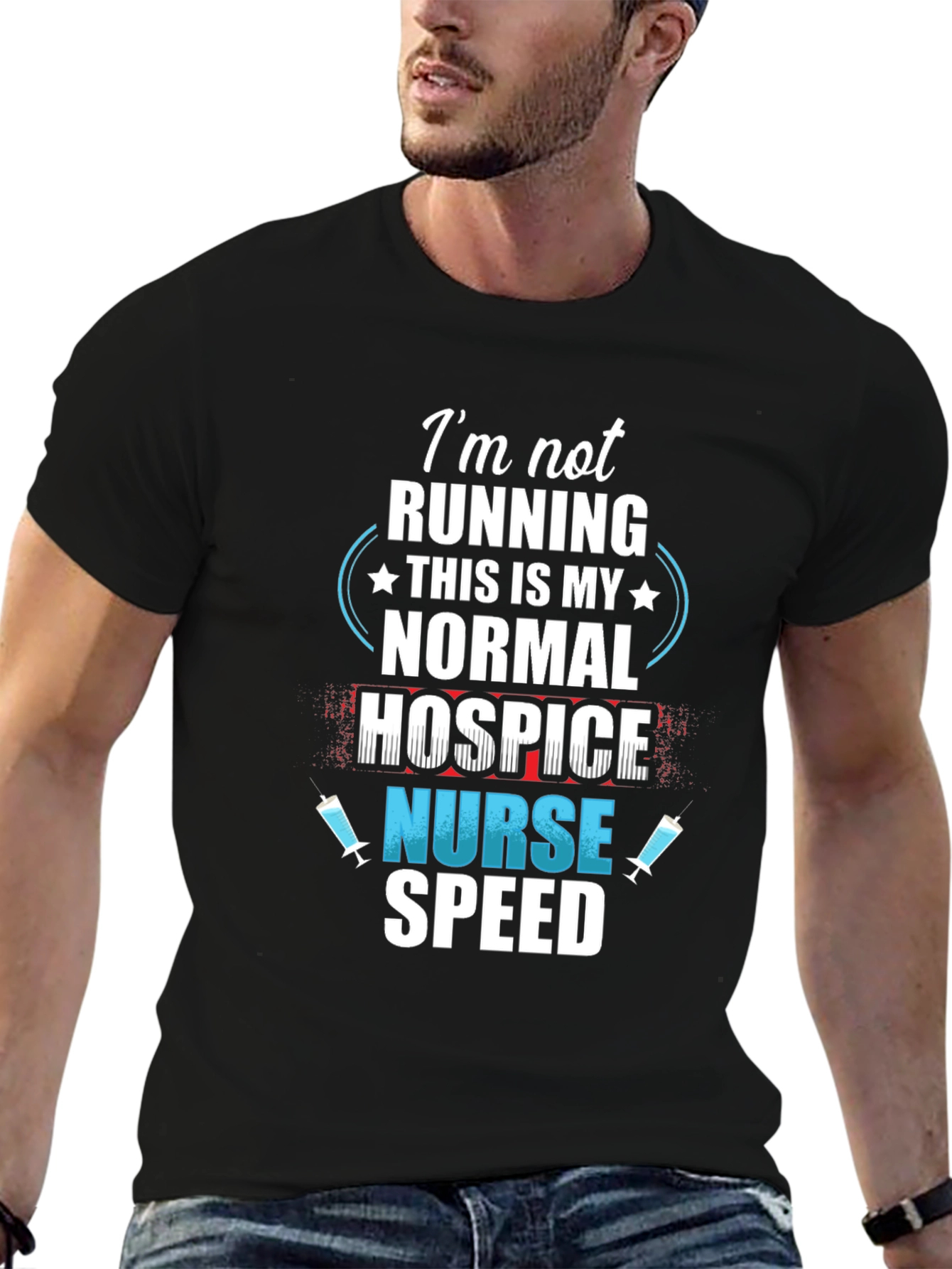 Hospice Nurse Speed T-Shirt - Funny Nurse Tee