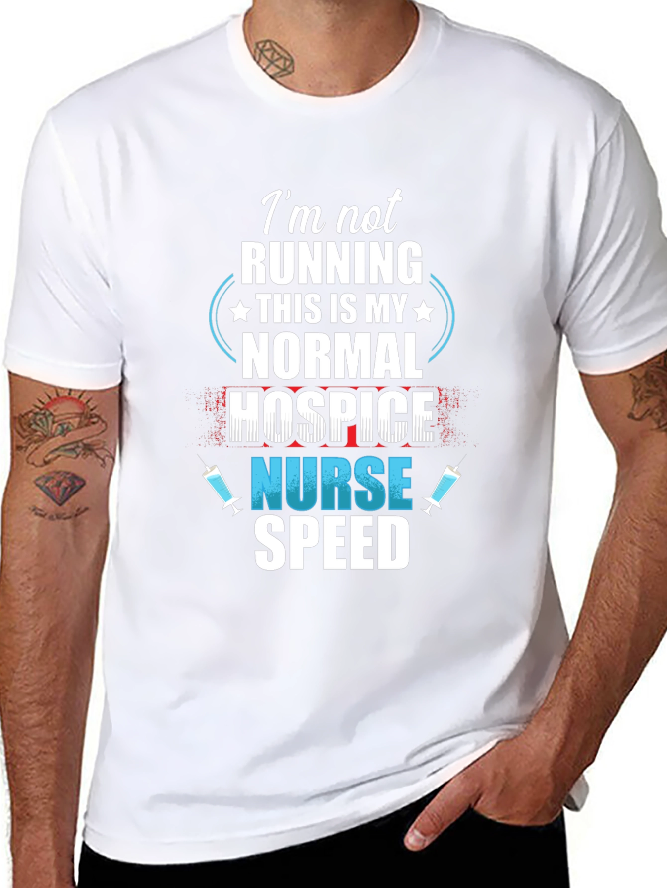 Hospice Nurse Speed T-Shirt - Funny Nurse Tee
