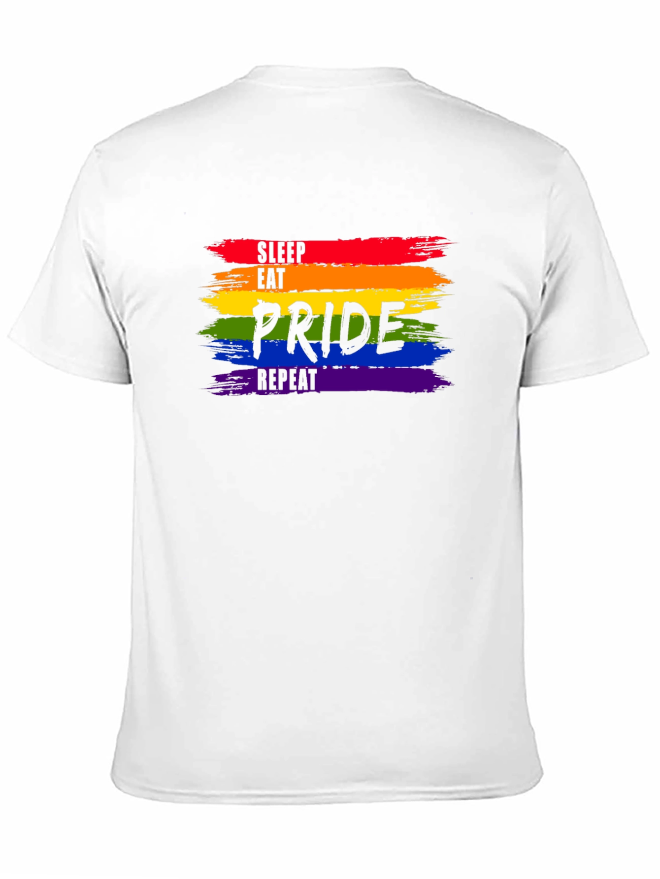 Pride Rainbow Tee - Sleep Eat Pride Repeat
