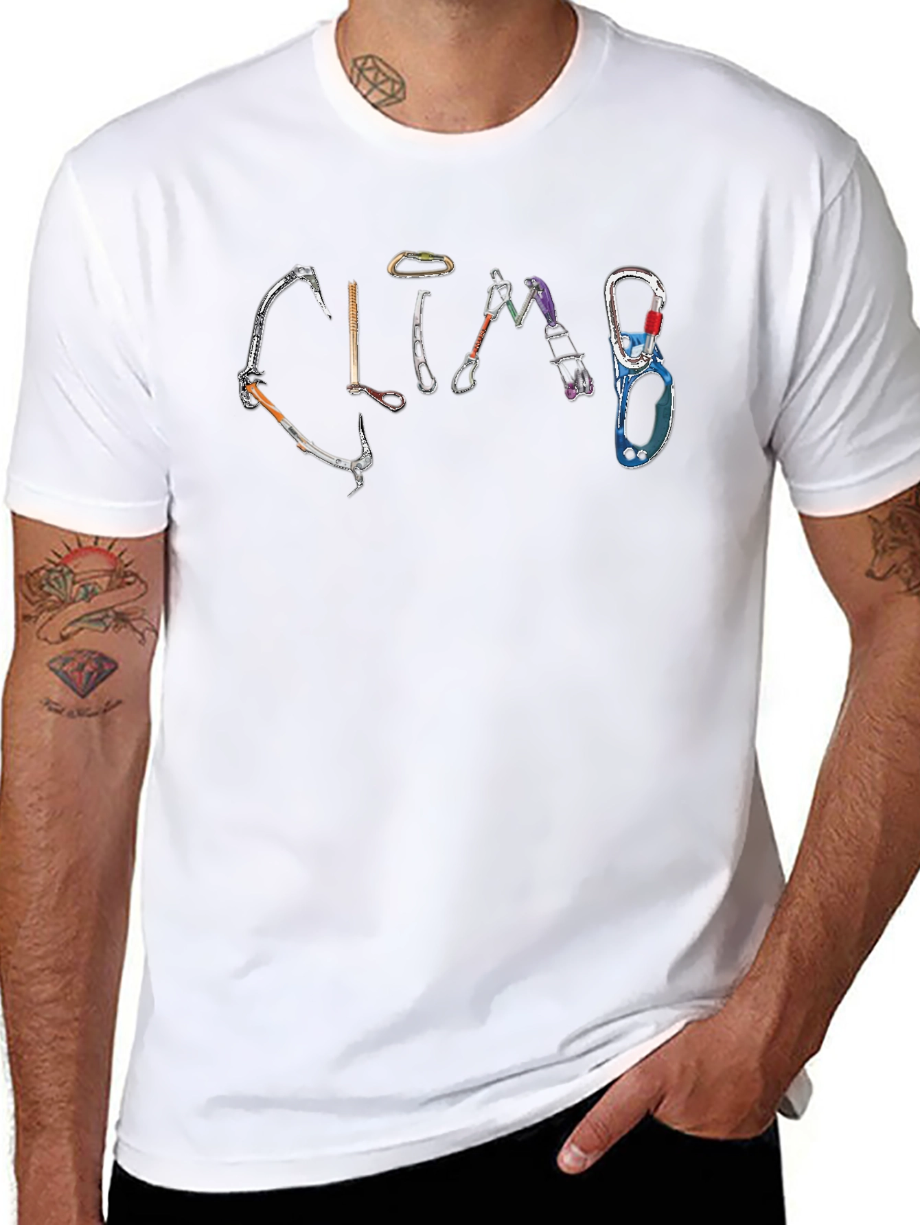 Climb Graphic T-Shirt - Rock Climbing Apparel