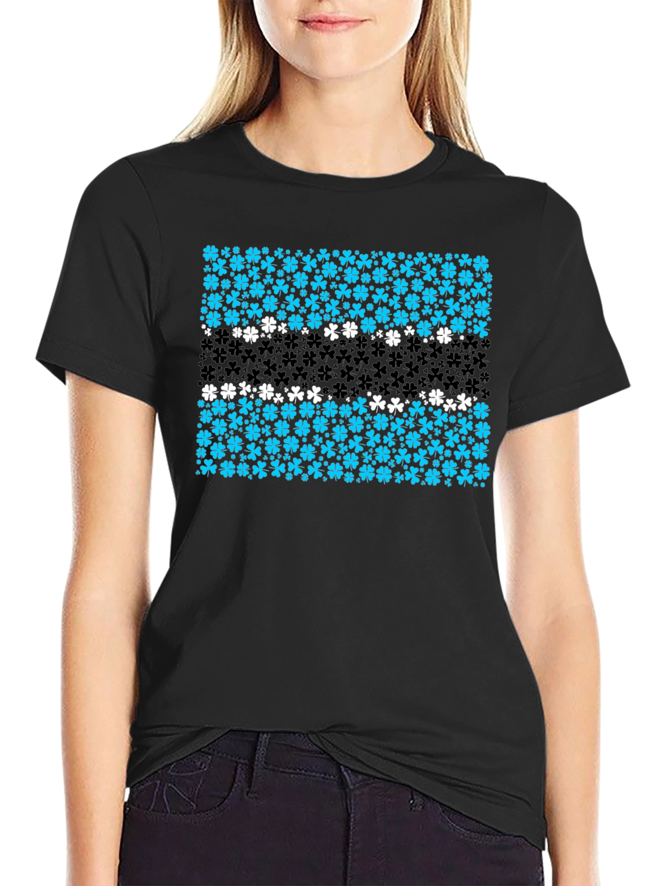 Lucky Clover Botswana Flag T-Shirt
