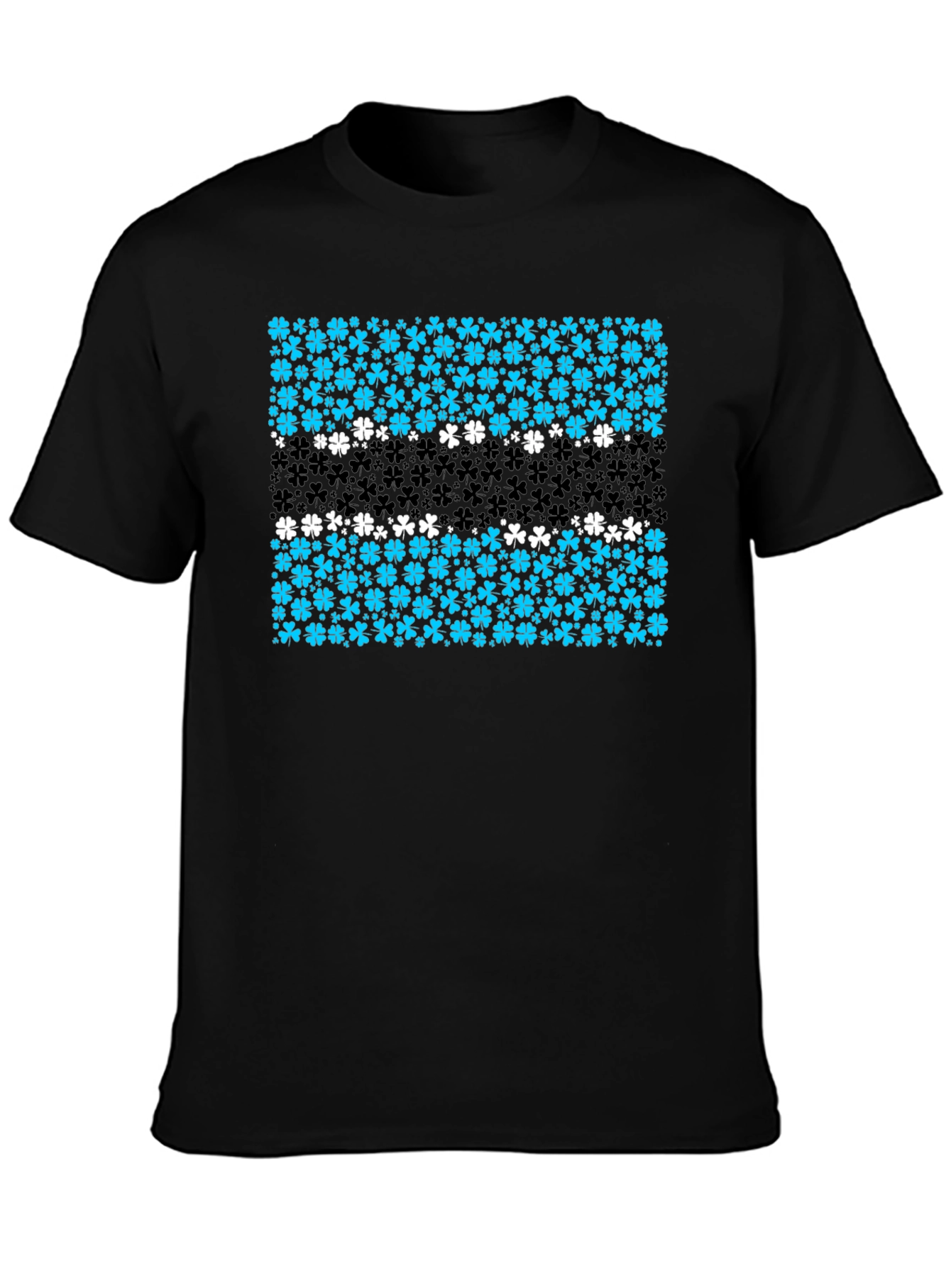 Lucky Clover Botswana Flag T-Shirt