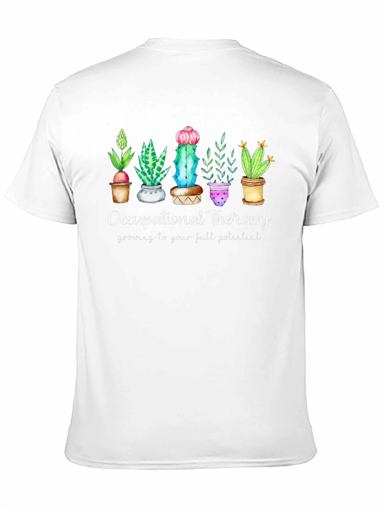 Occupational Therapy Cactus Graphic Tee
