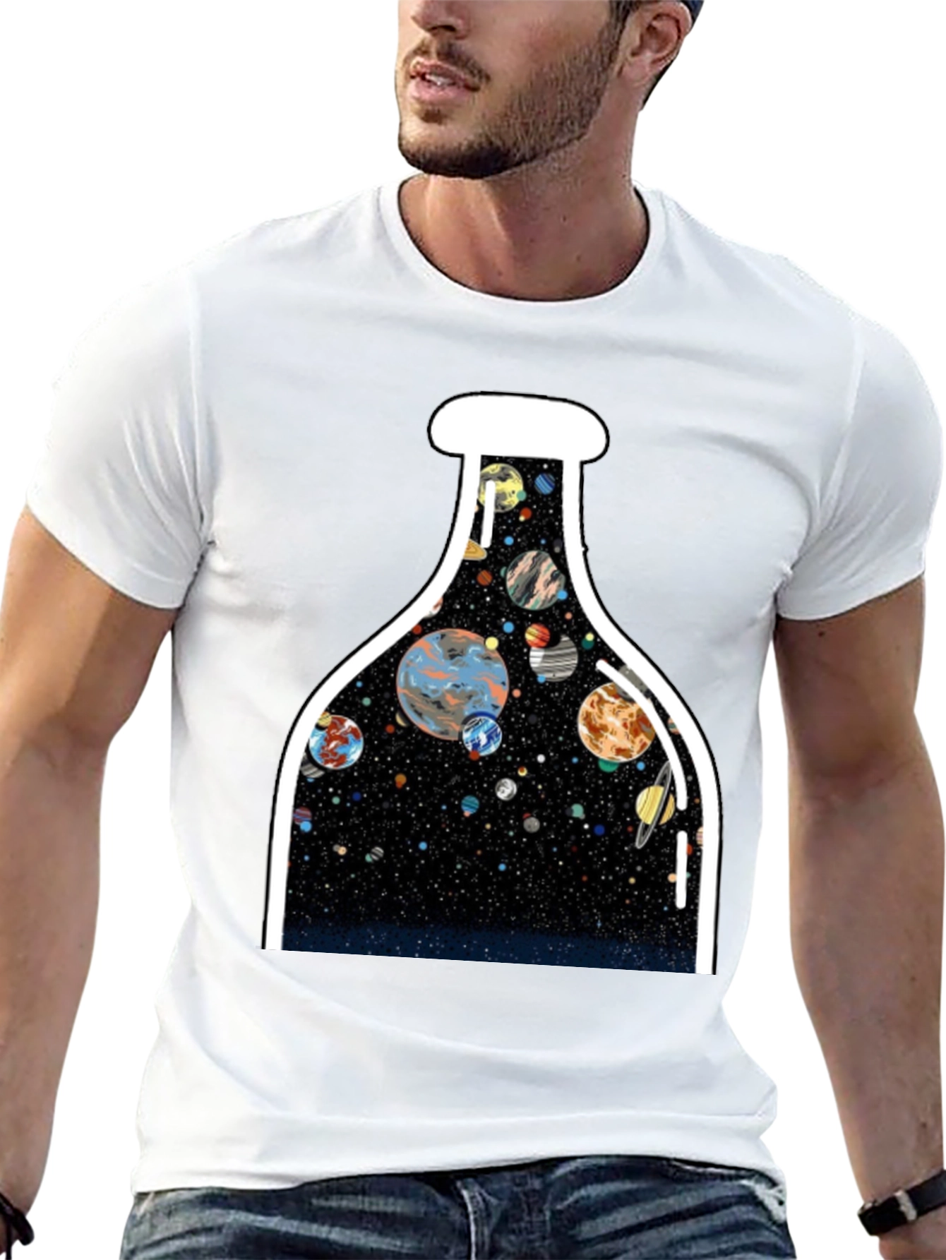 Cosmic Flask Graphic Tee - Mens