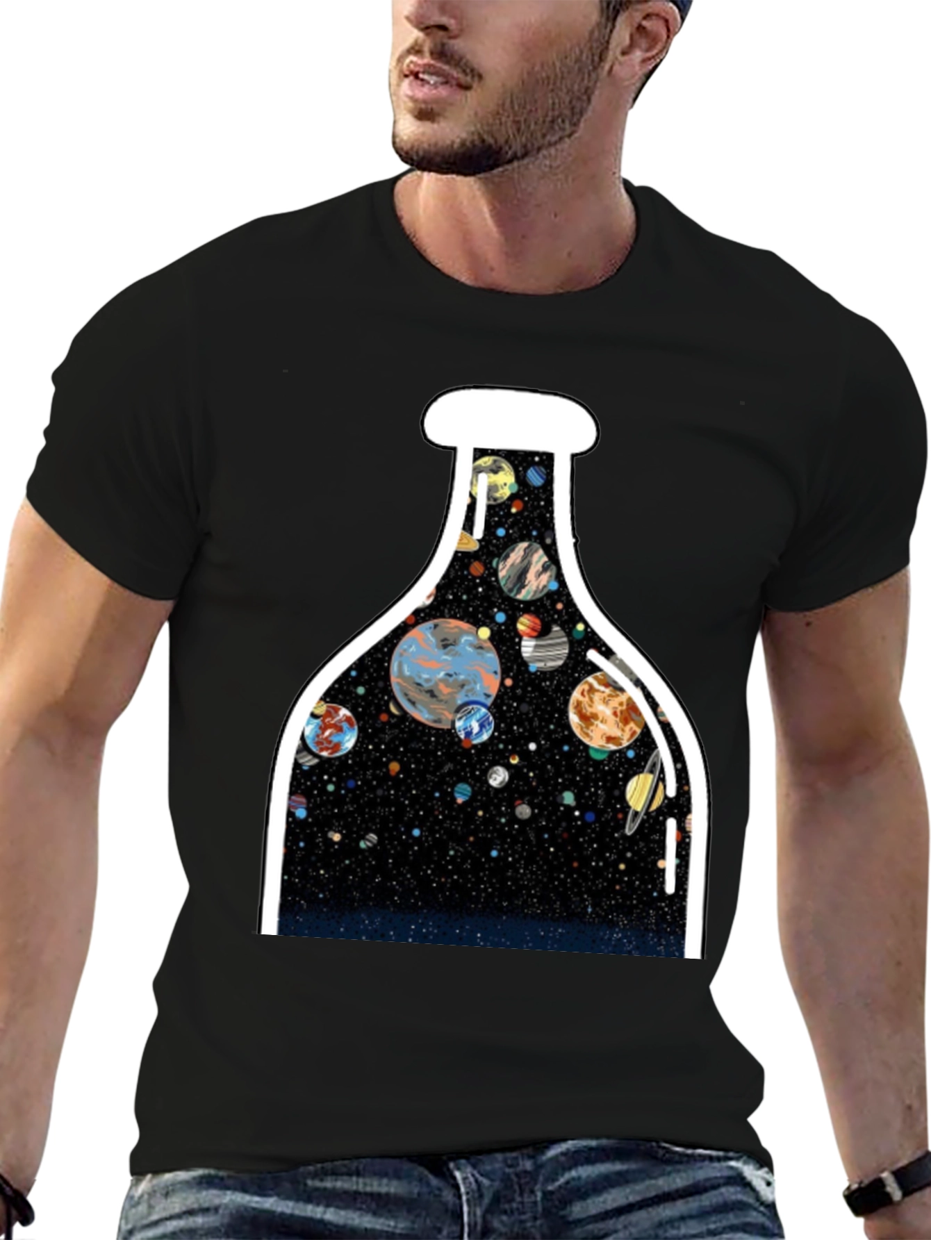 Cosmic Flask Graphic Tee - Mens