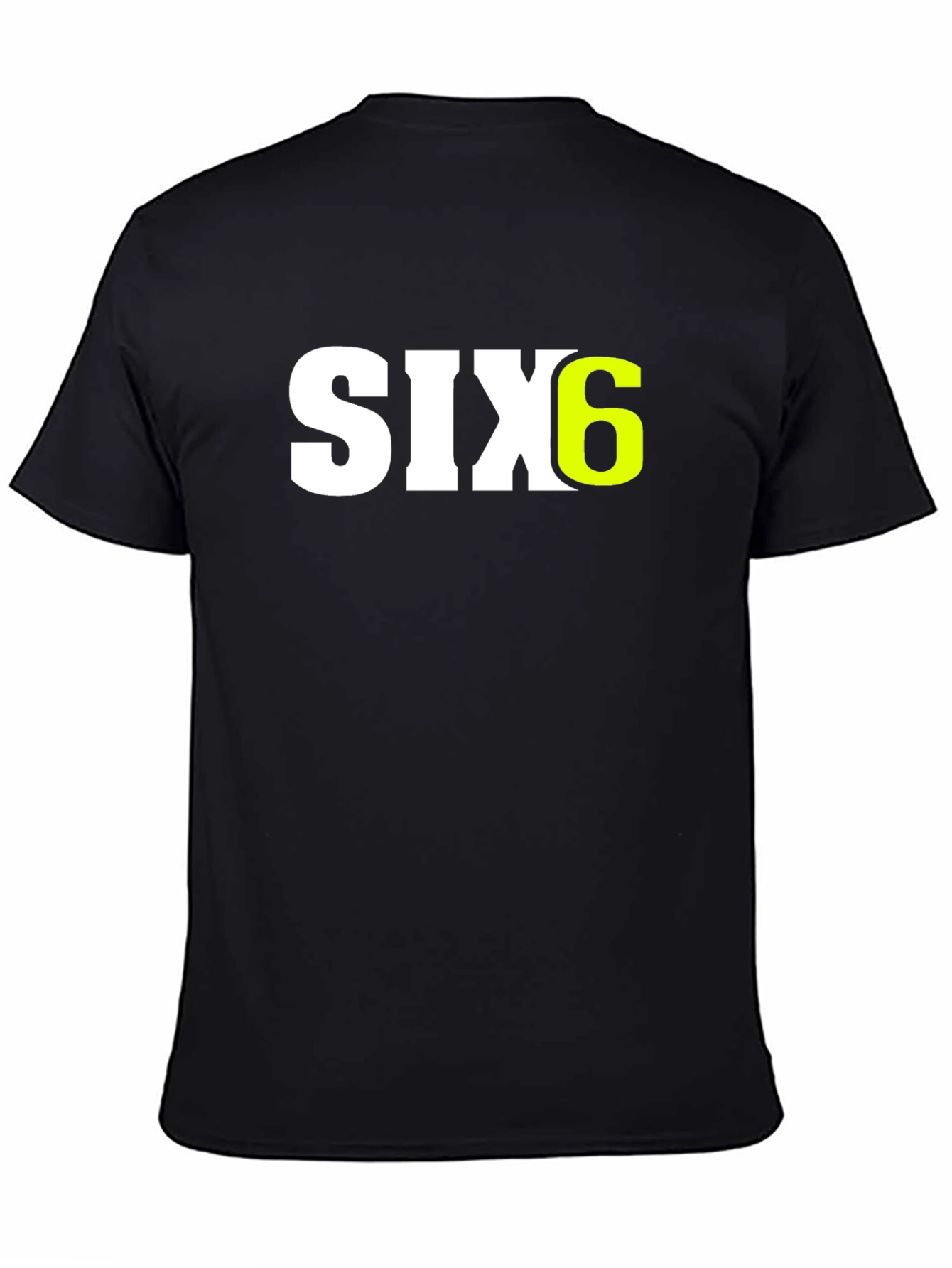 SIX6 Graphic Tee - Mens Black T-Shirt