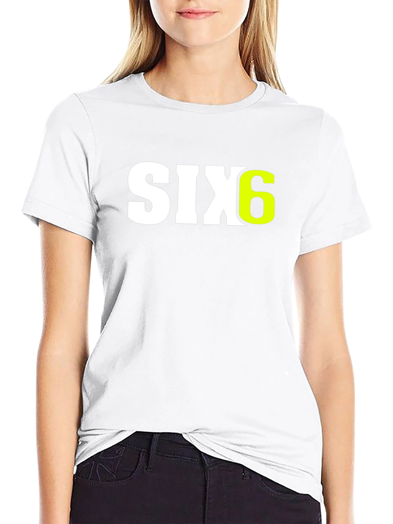 SIX6 Graphic Tee - Mens Black T-Shirt
