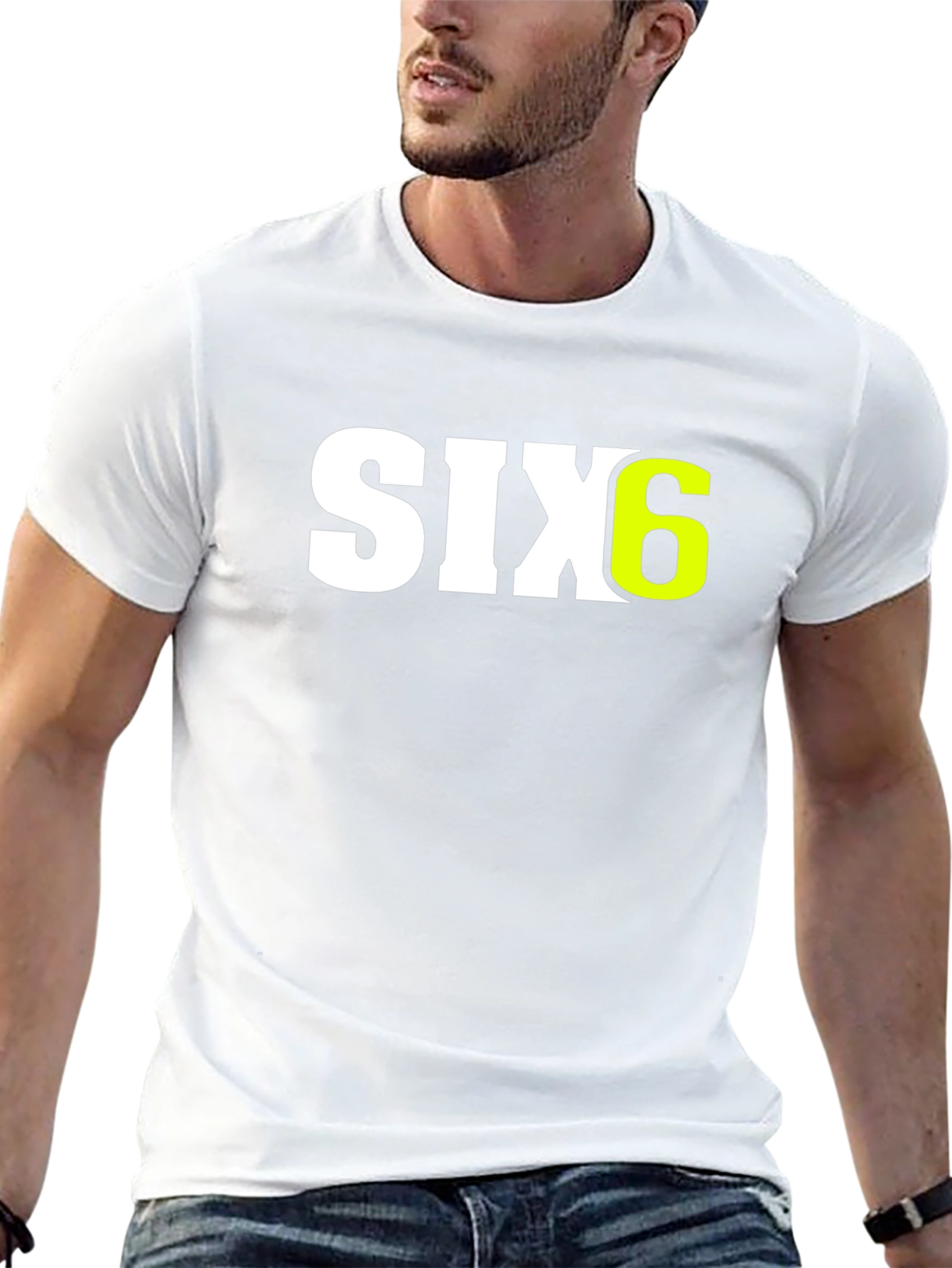 SIX6 Graphic Tee - Mens Black T-Shirt