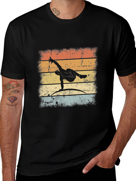 Vintage Breakdancer Graphic T-Shirt