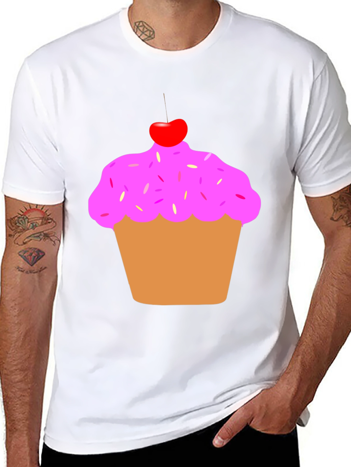 Cupcake Graphic Tee - Sweet Treat Fashion