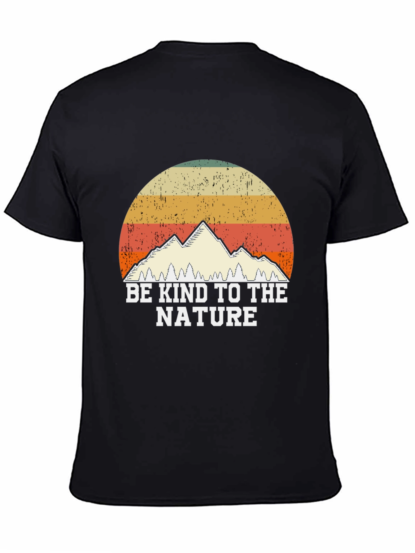 Be Kind to Nature Retro Graphic T-Shirt
