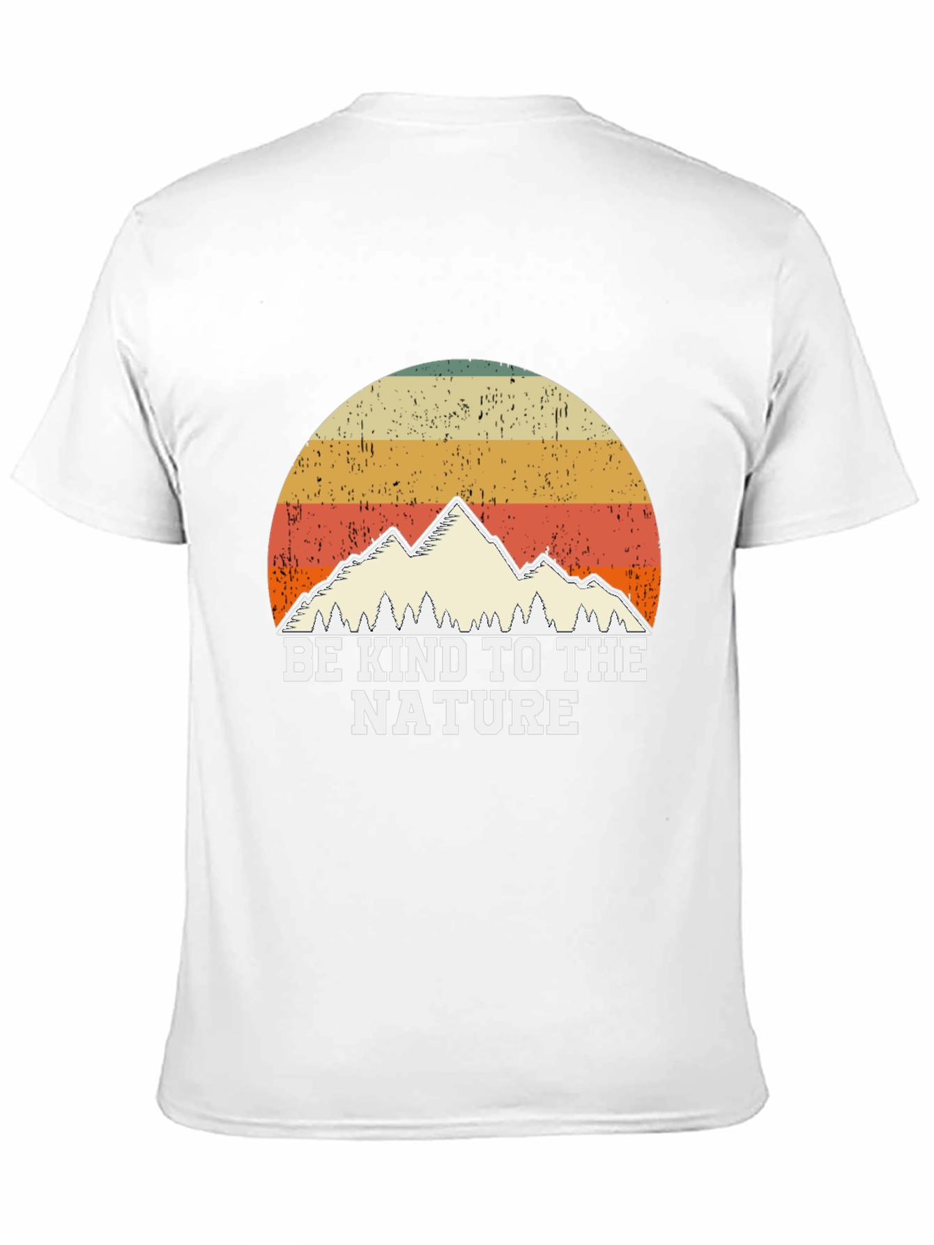 Be Kind to Nature Retro Graphic T-Shirt