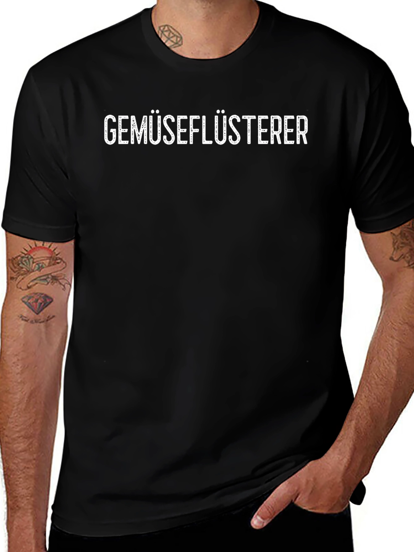 Gemüseflüsterer Black T-Shirt