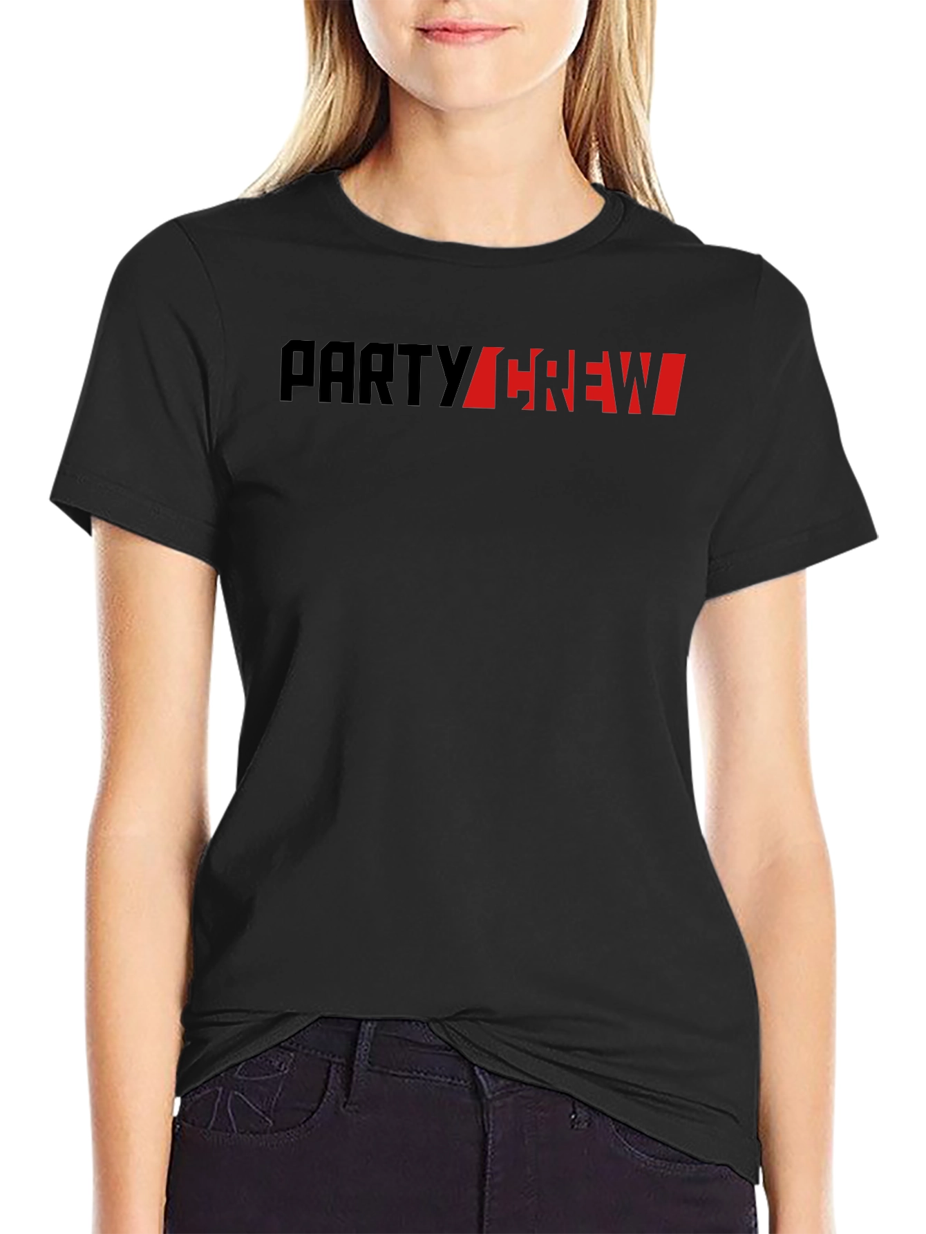 Party Crew Graphic Tee - Bold Style