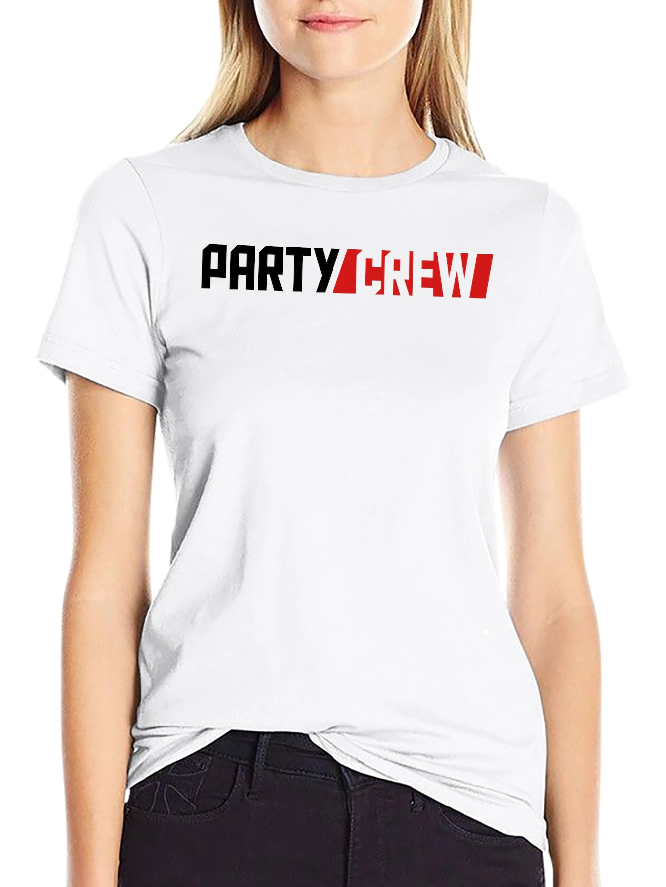 Party Crew Graphic Tee - Bold Style