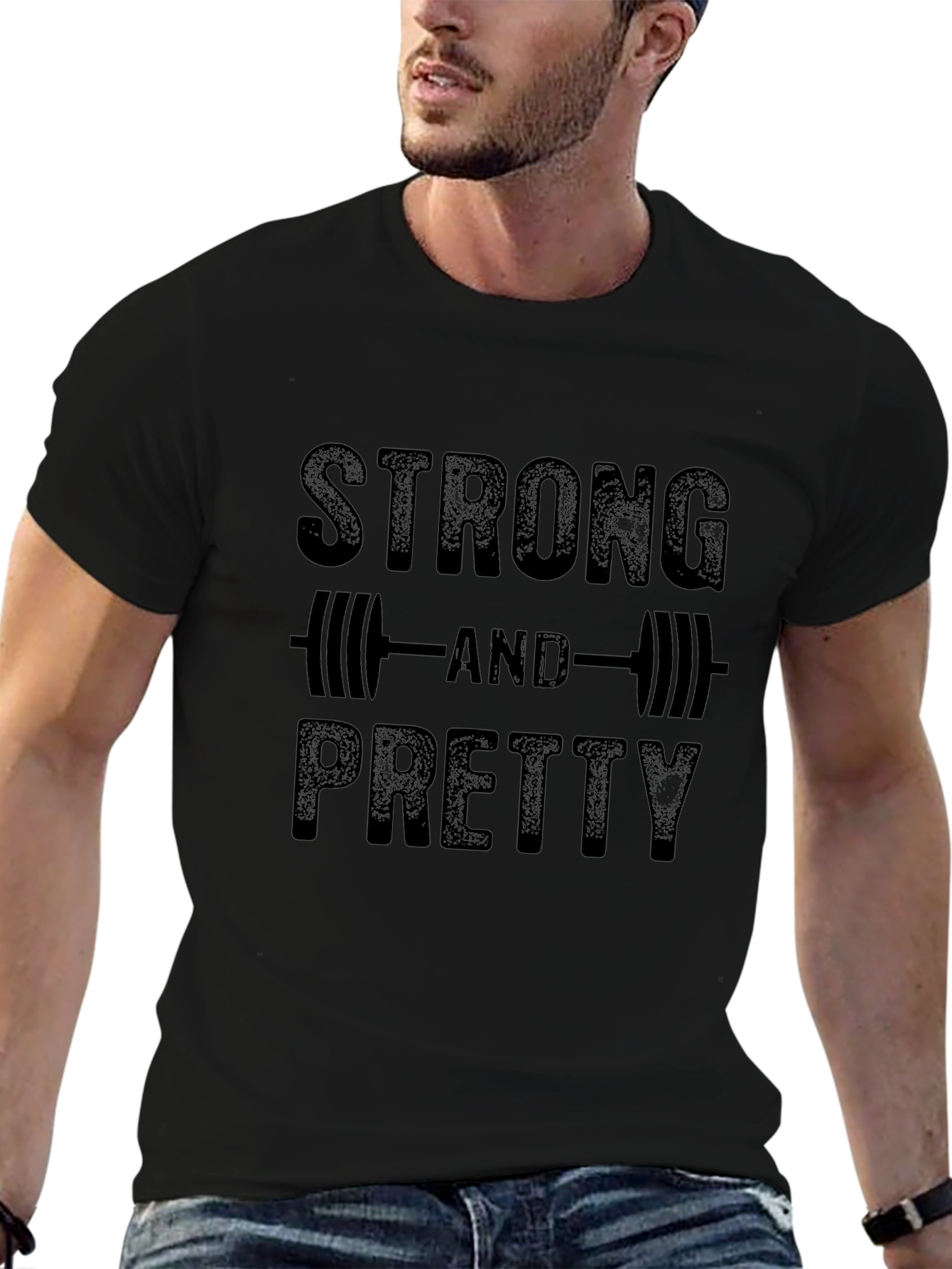 Strong and Pretty Graphic T-Shirt