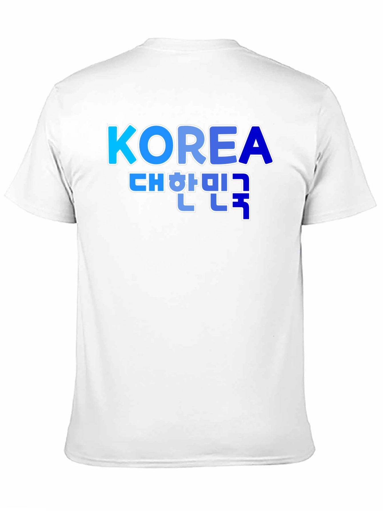 Korea T-Shirt - Black Tee with Vibrant Graphic