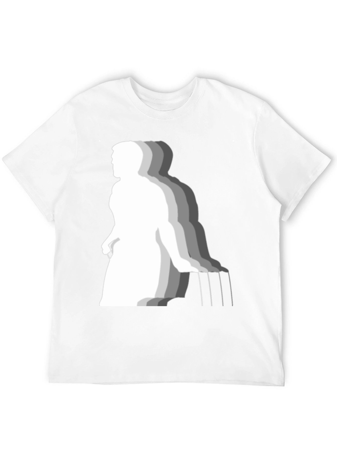 Unique Graphic Print Black T-Shirt for Men