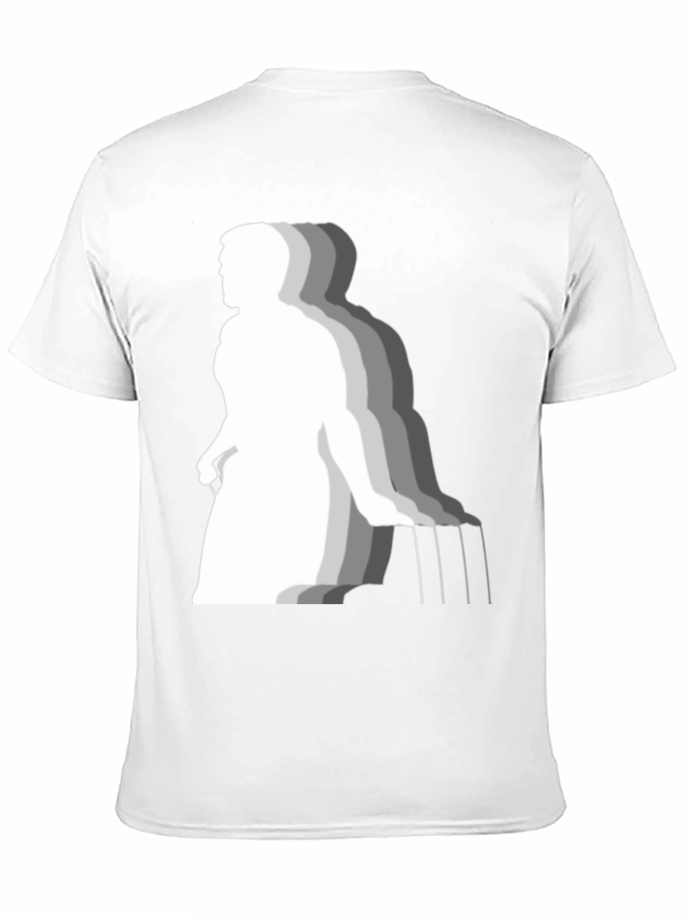 Unique Graphic Print Black T-Shirt for Men