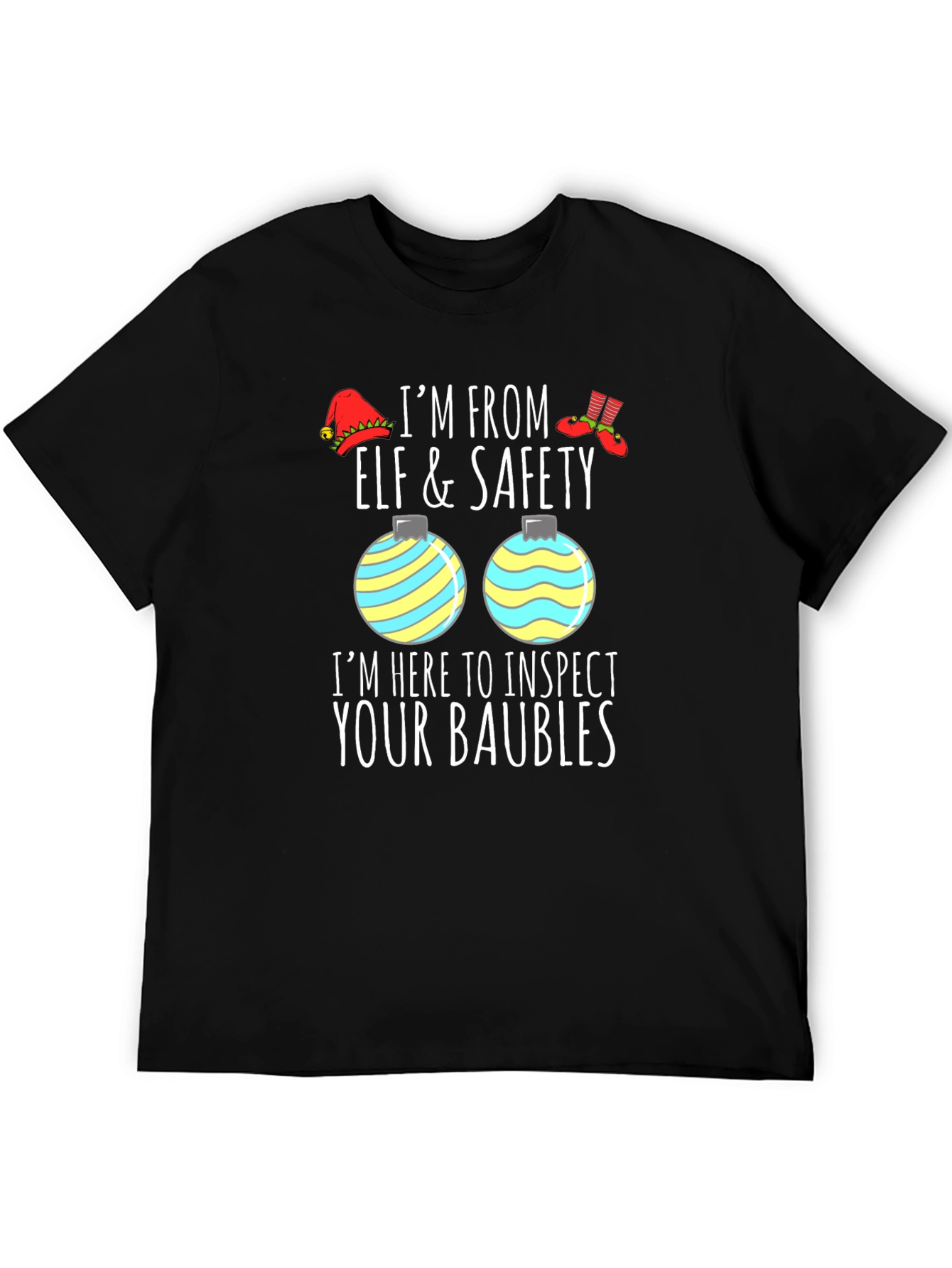 Elf & Safety Inspector Christmas T-Shirt
