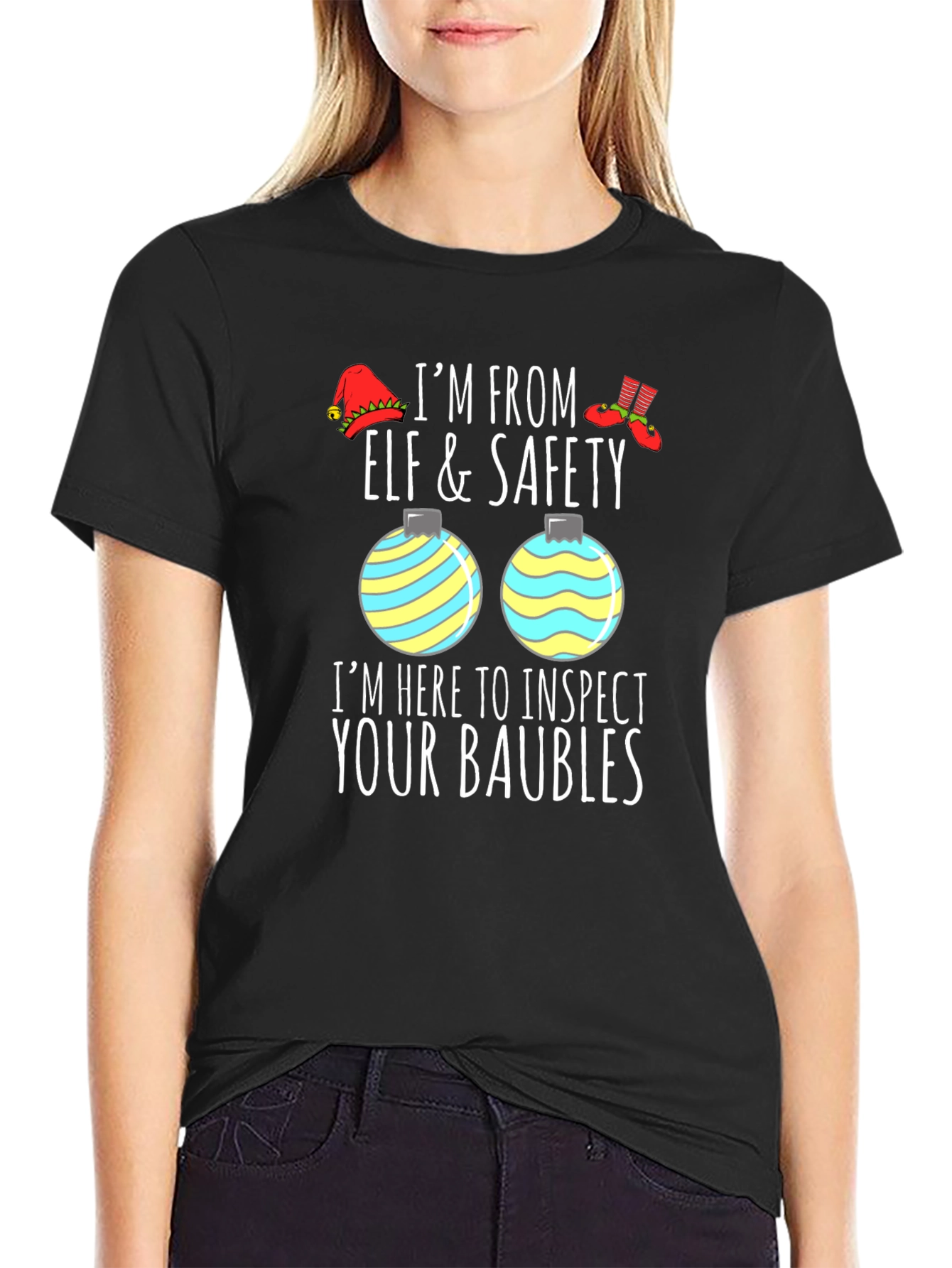 Elf & Safety Inspector Christmas T-Shirt