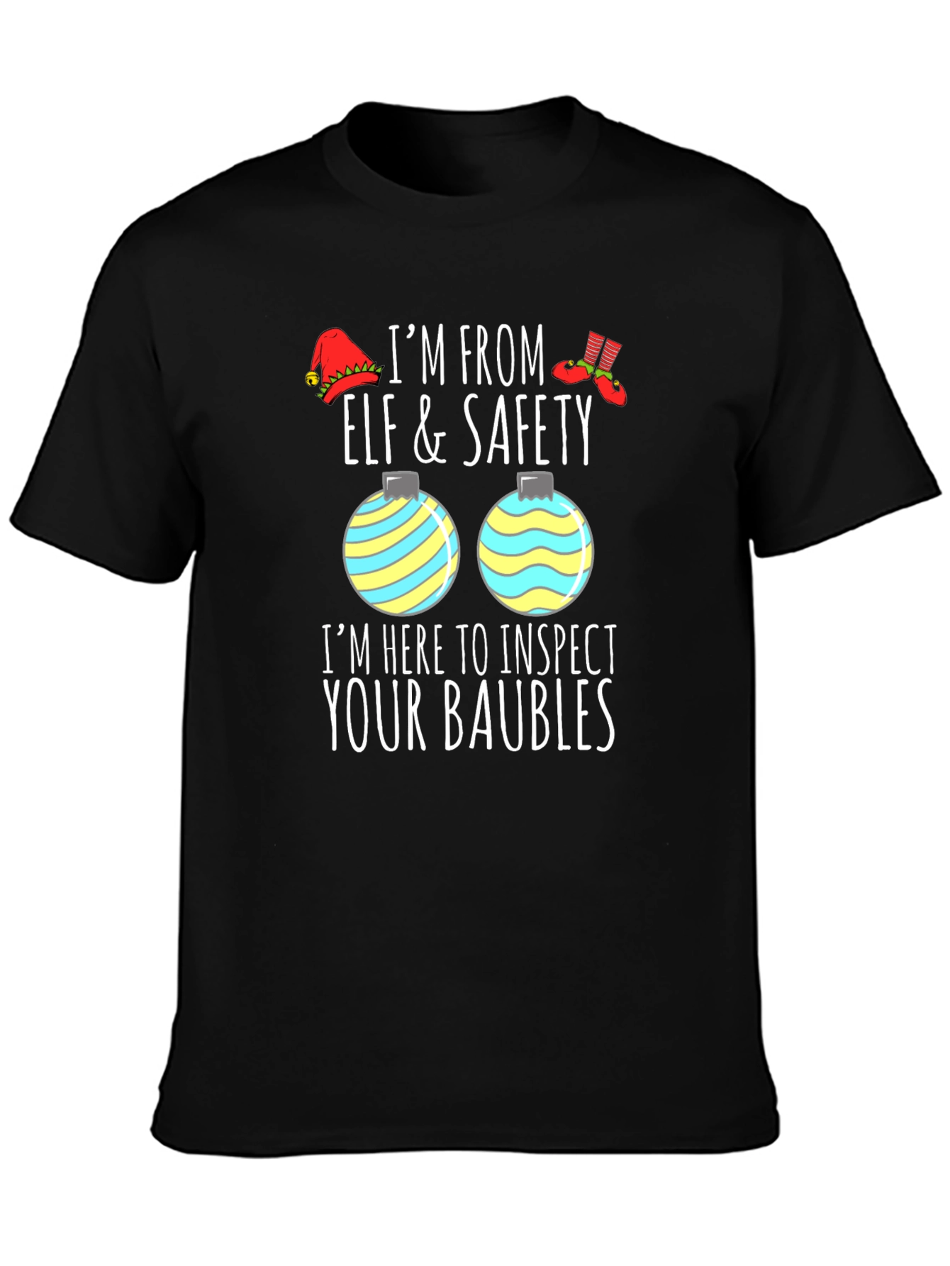 Elf & Safety Inspector Christmas T-Shirt